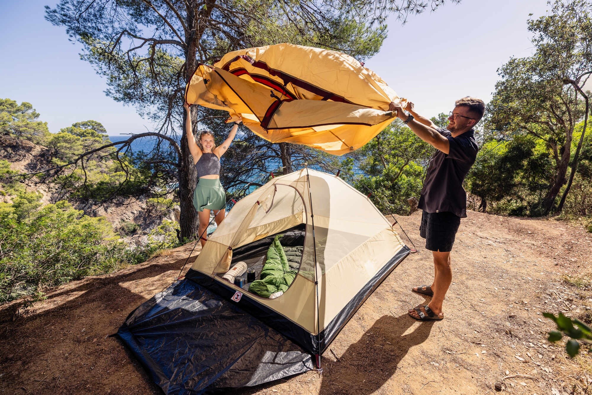 Namiot 3-osobowy Coleman Darwin Summer 3 Plus