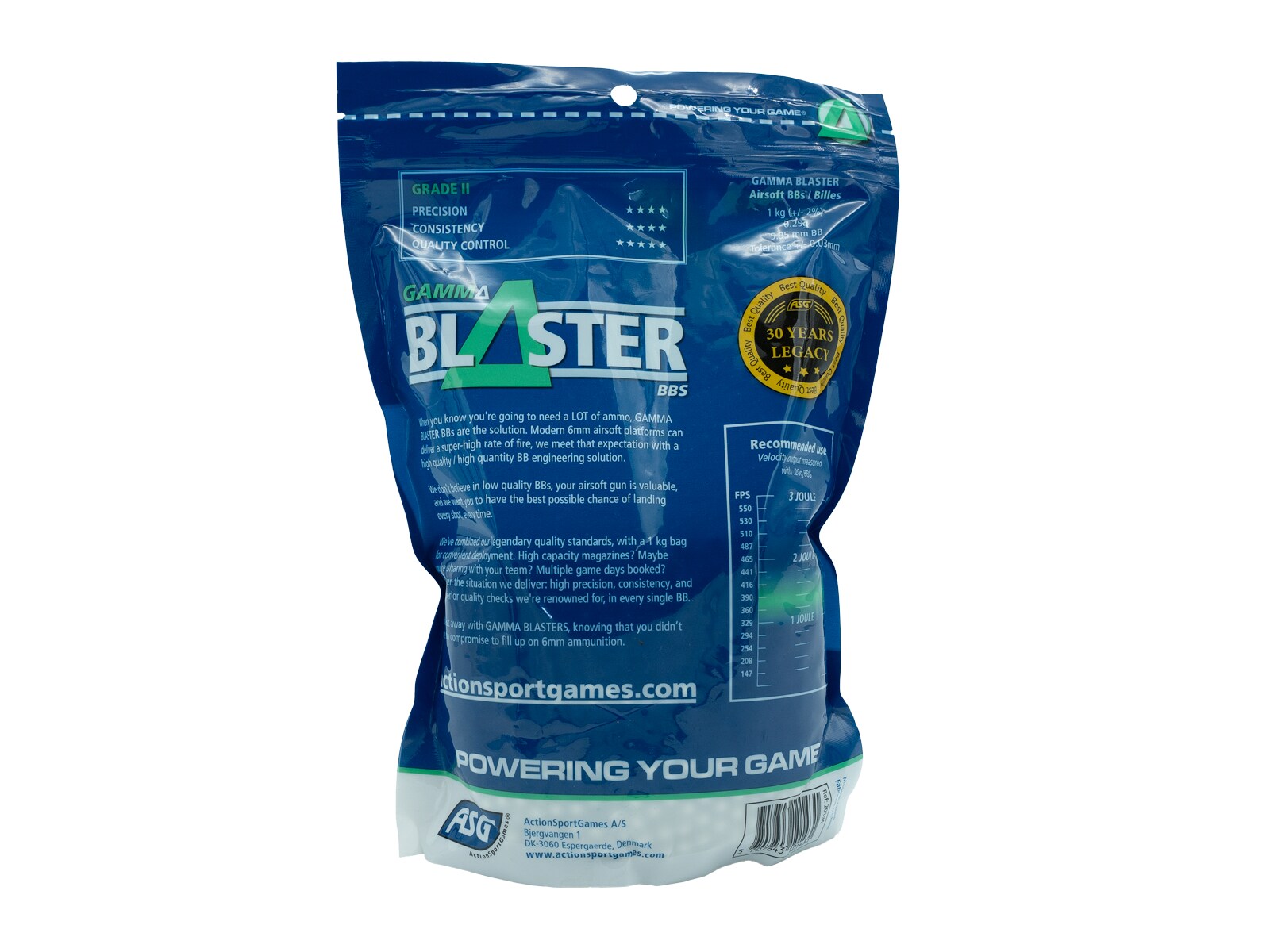 Kulki ASG Gamma Blaster 0,25 g 1 kg