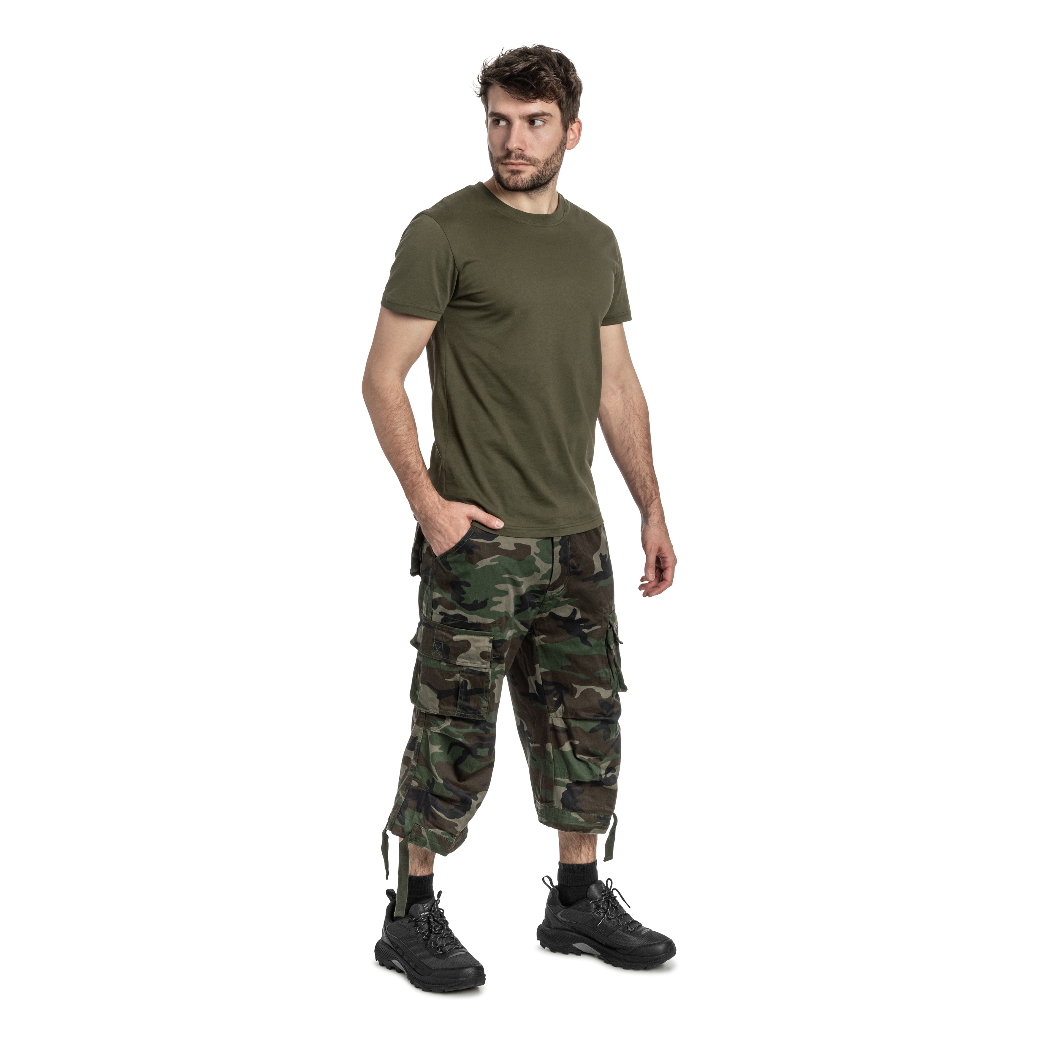 Szorty Brandit Urban Legend 3/4 - Woodland