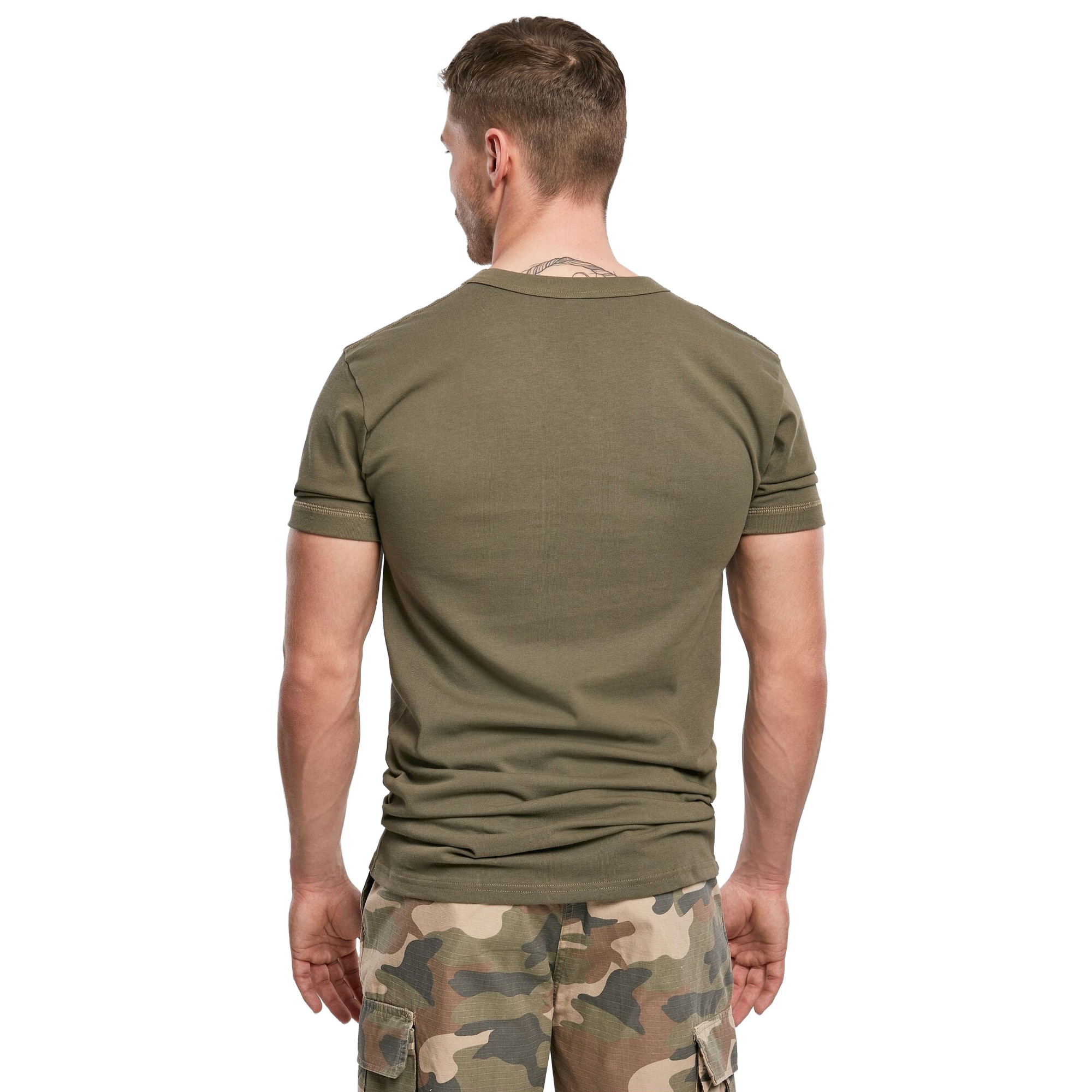 Koszulka T-Shirt Brandit BW - Olive