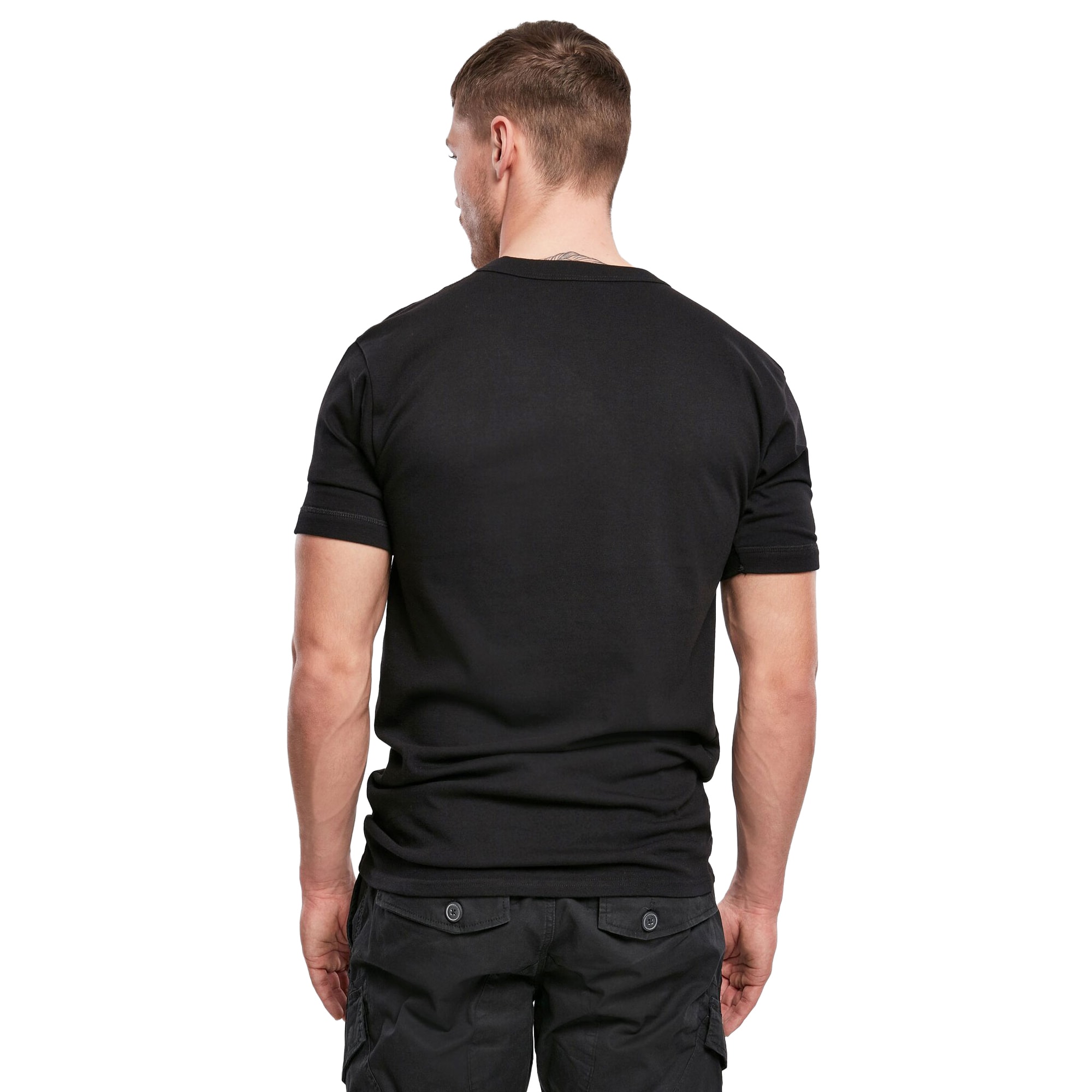 Koszulka T-Shirt Brandit BW - Black
