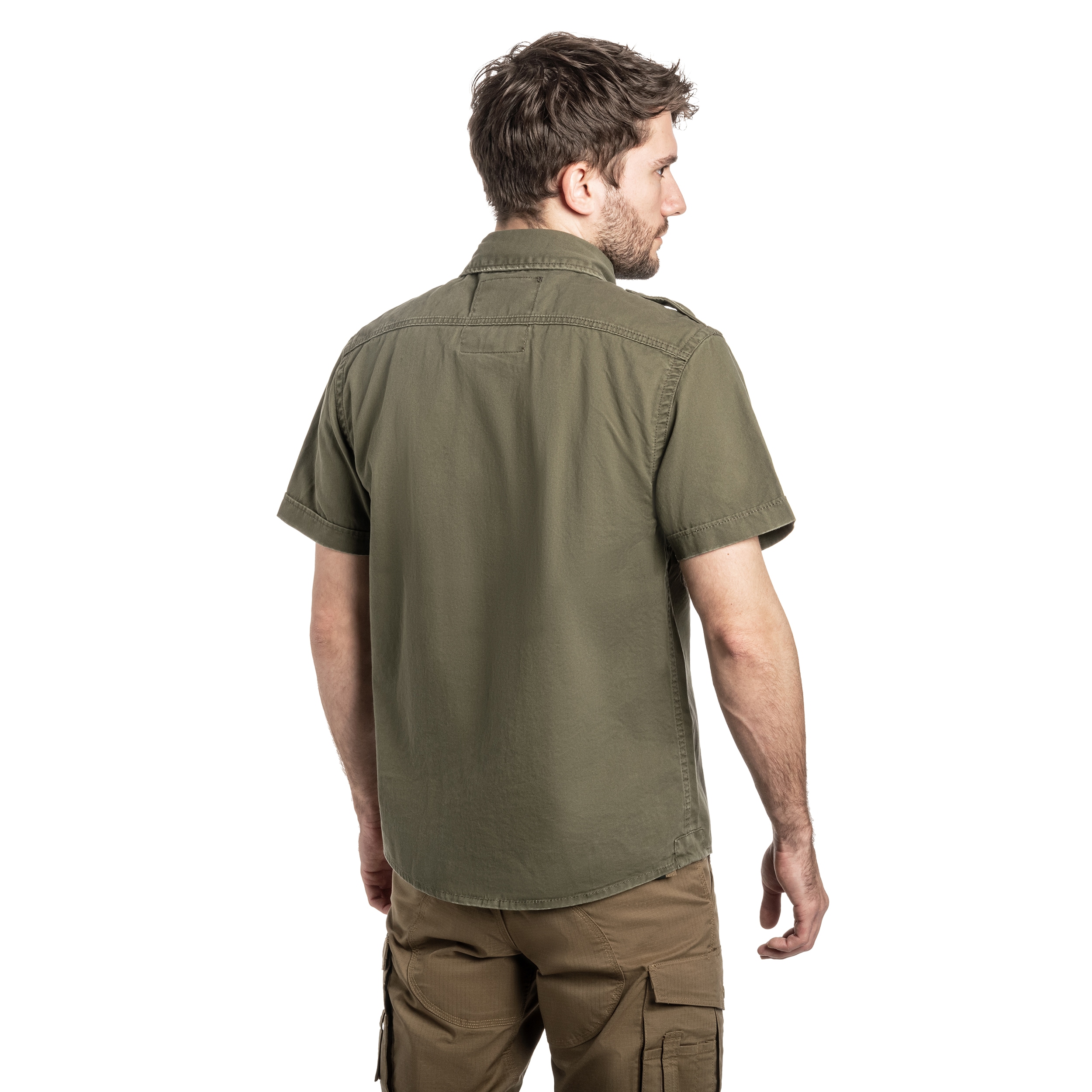 Koszula Brandit Vintage Short Sleeve - Olive