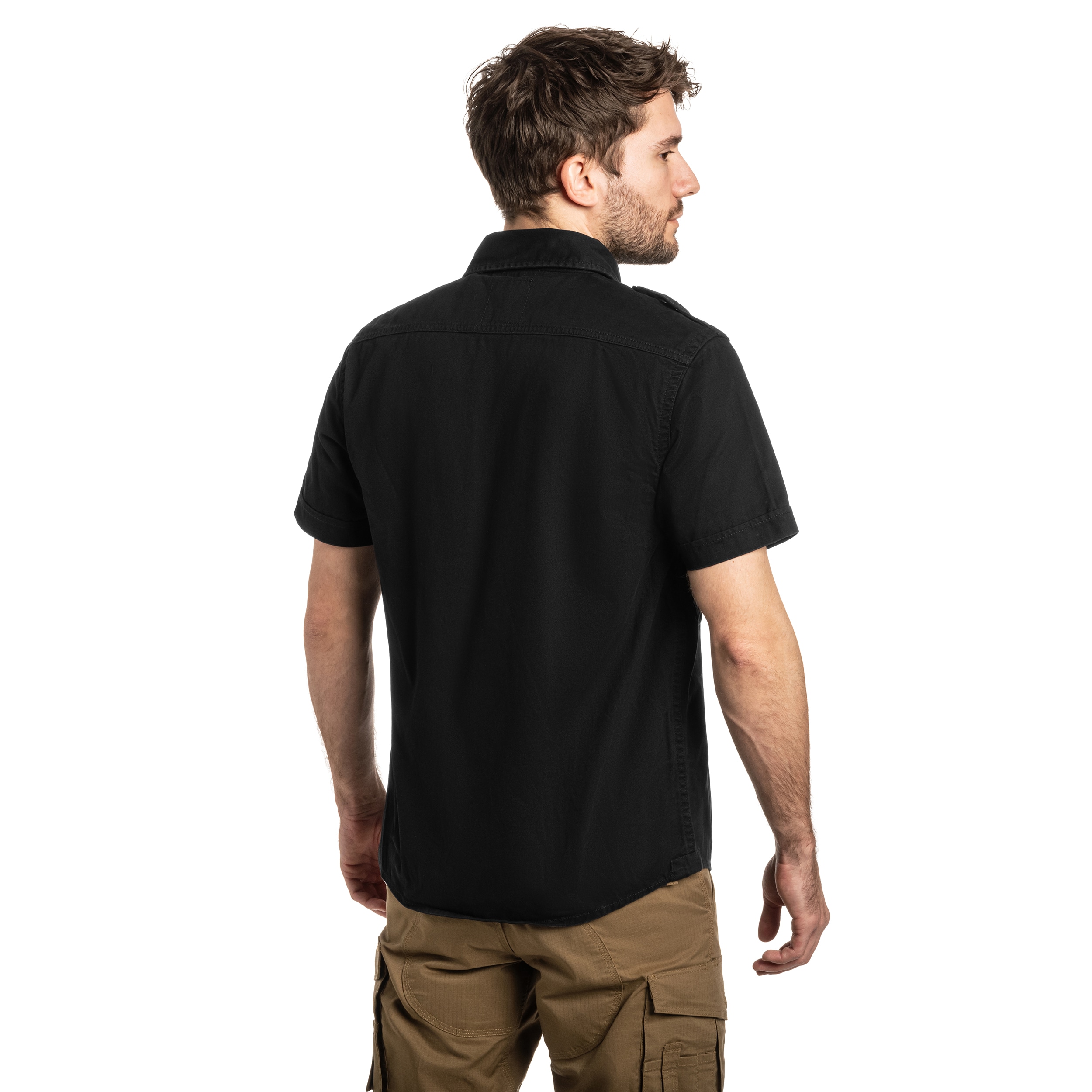 Koszula Brandit Vintage Short Sleeve - Black