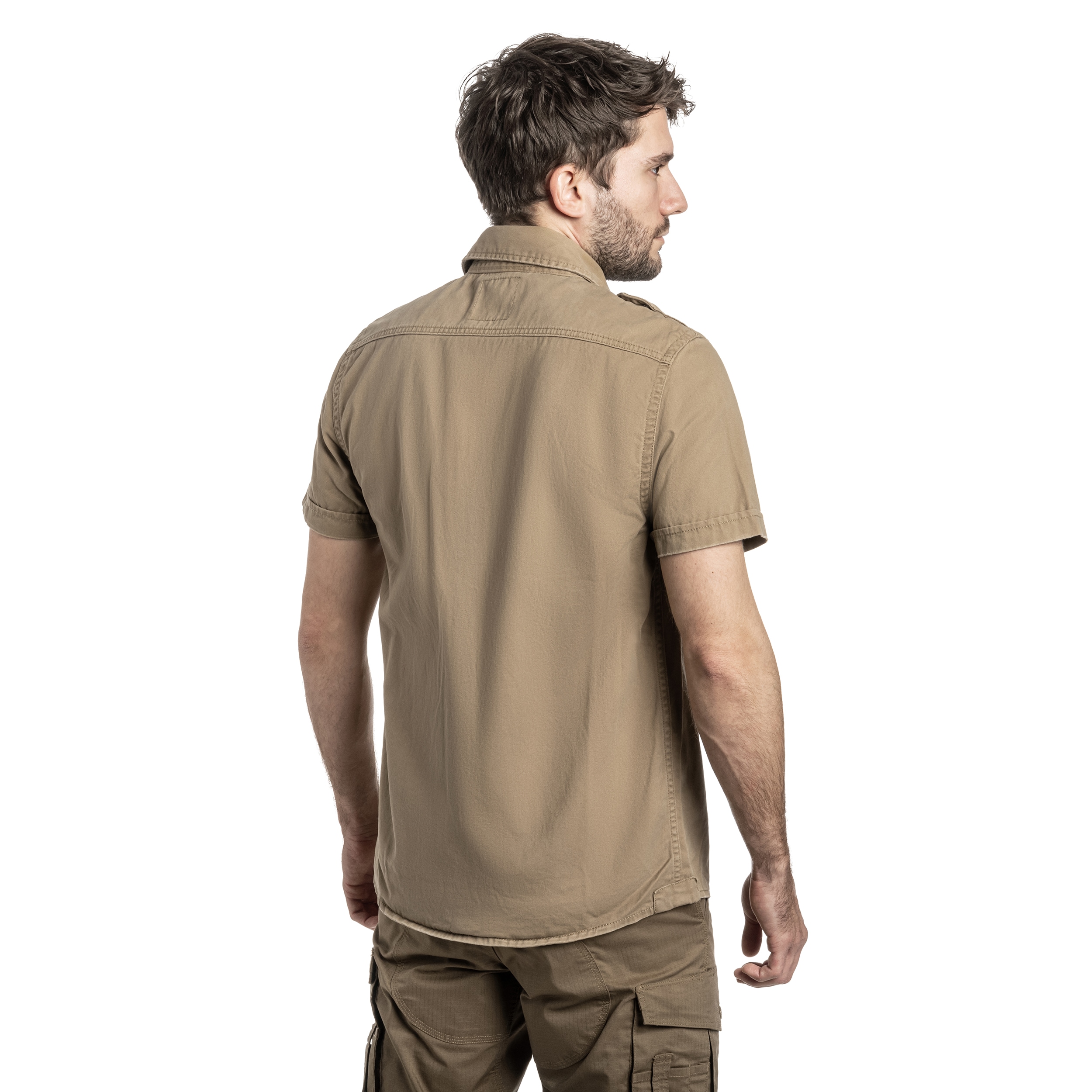 Koszula Brandit Vintage Short Sleeve - Camel