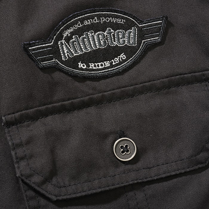 Koszula Brandit Luis Vintage Short Sleeve - Black