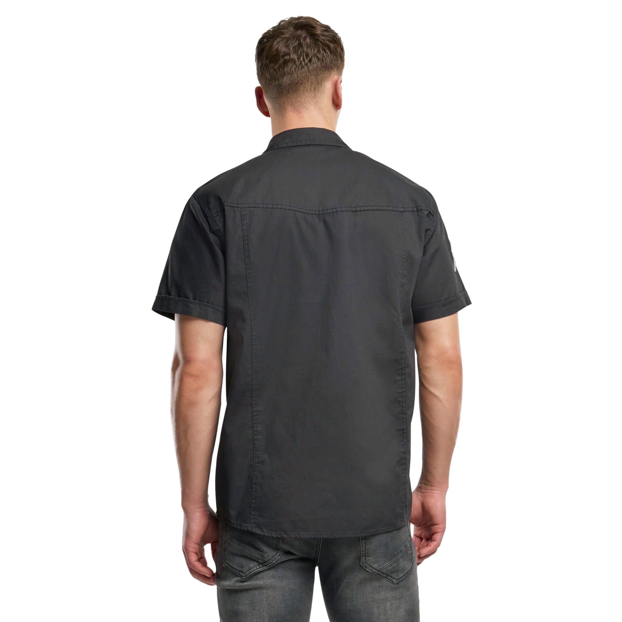 Koszula Brandit Luis Vintage Short Sleeve - Black