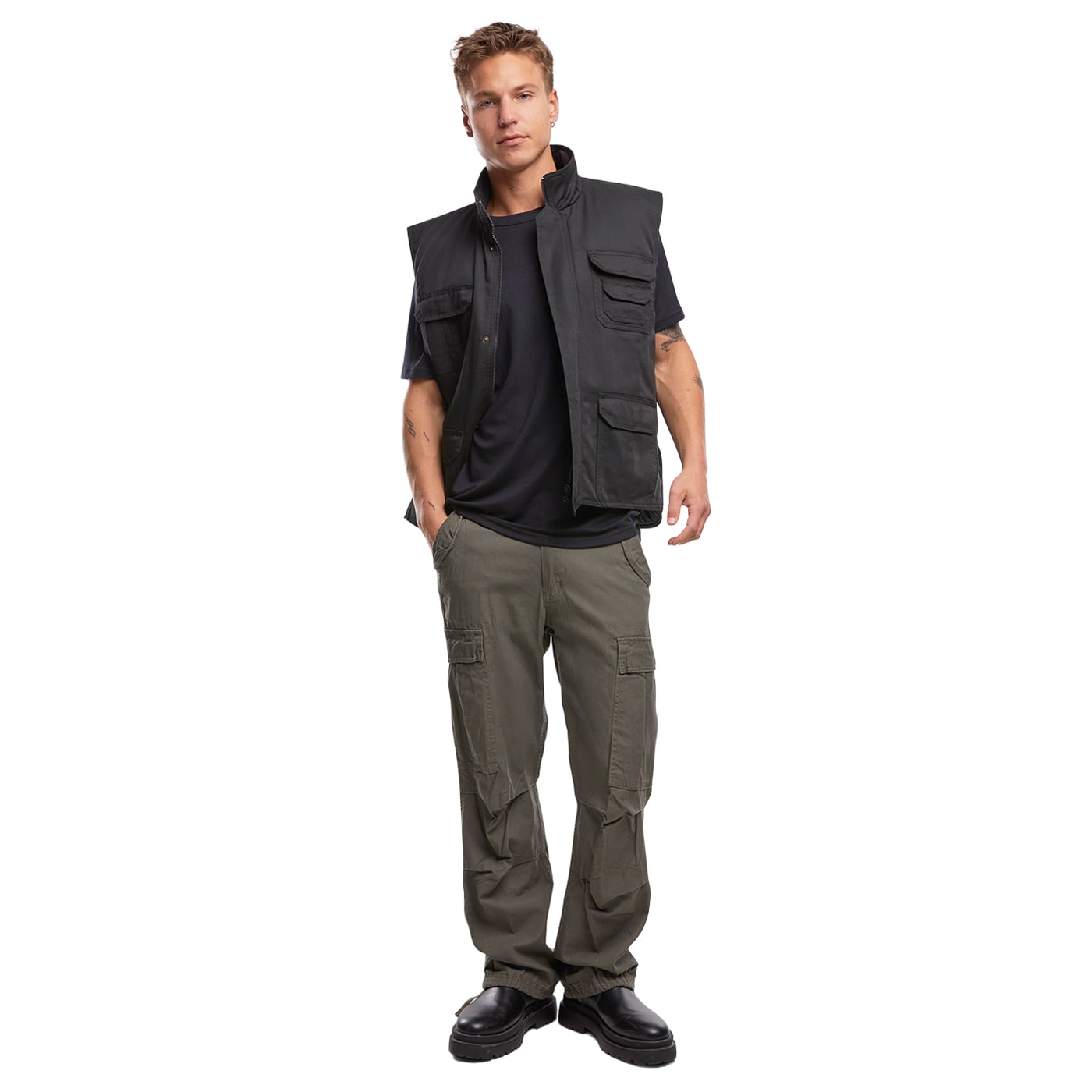 Bezrękawnik Brandit Safari Vest - Black