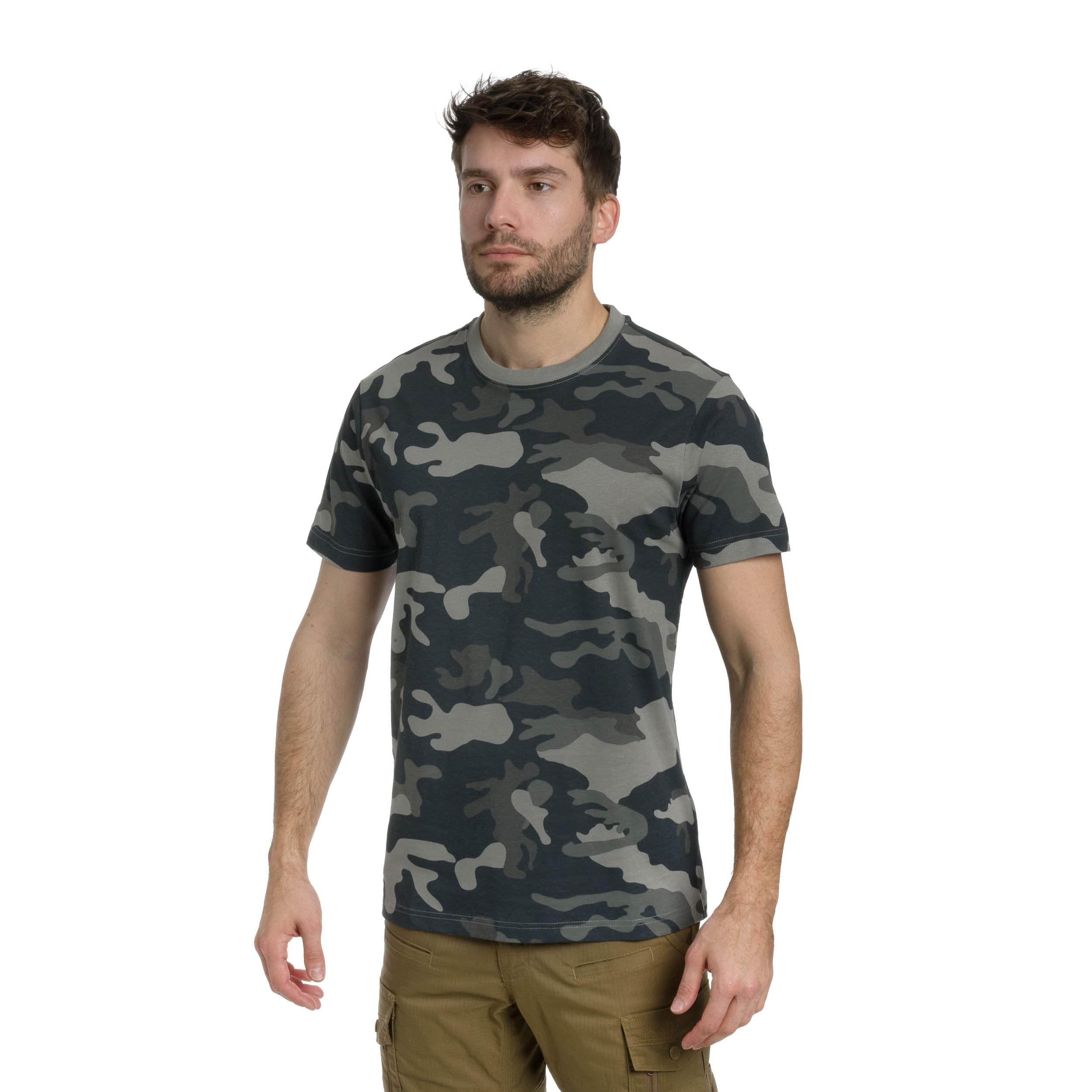 Koszulka T-shirt Brandit - Grey Camo