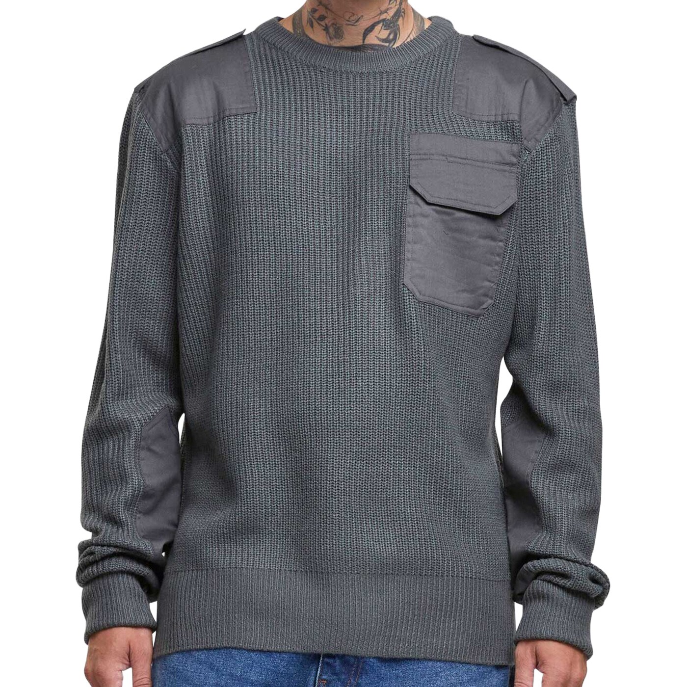 Sweter Brandit BW Pullover - Anthracite