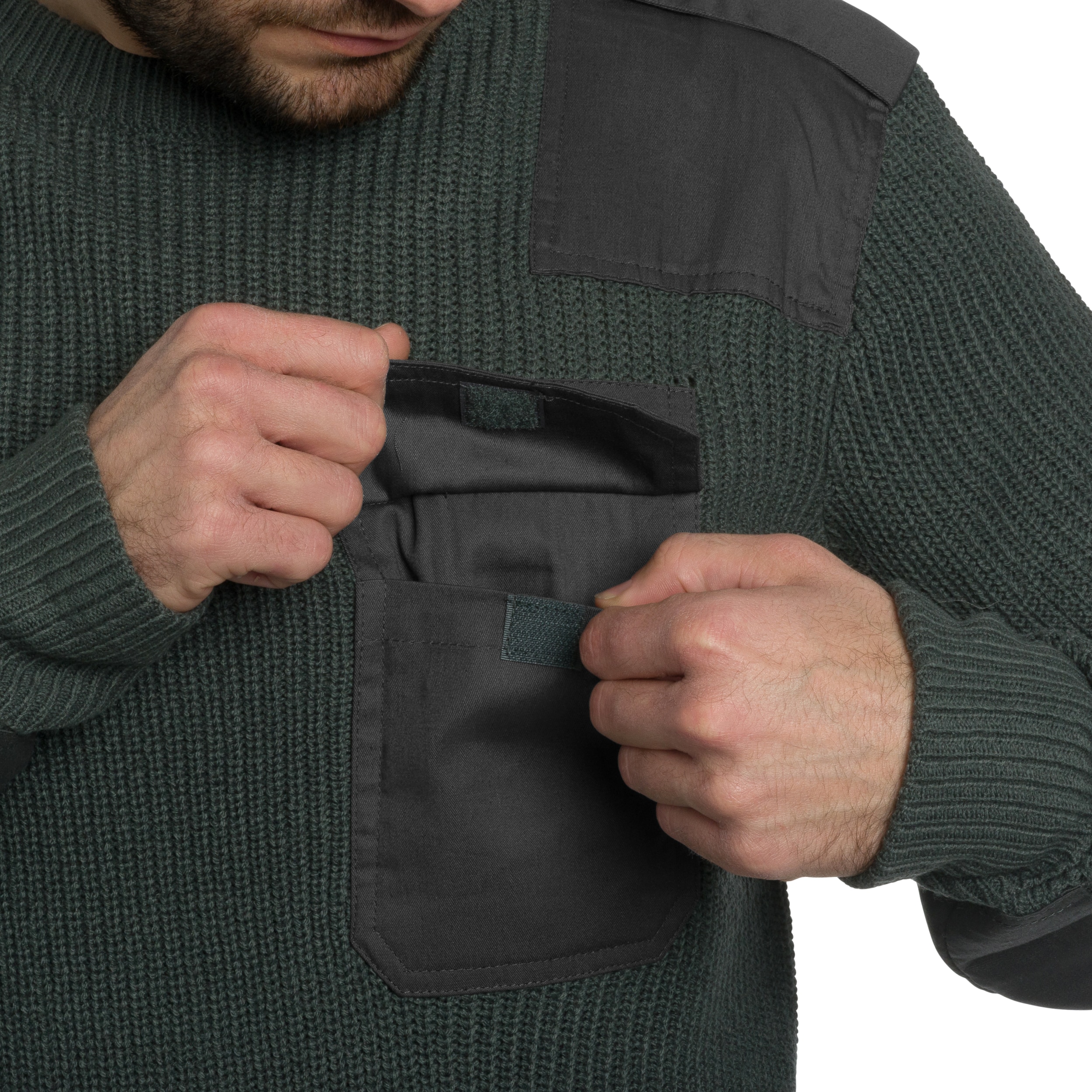 Sweter Brandit BW Pullover - Anthracite