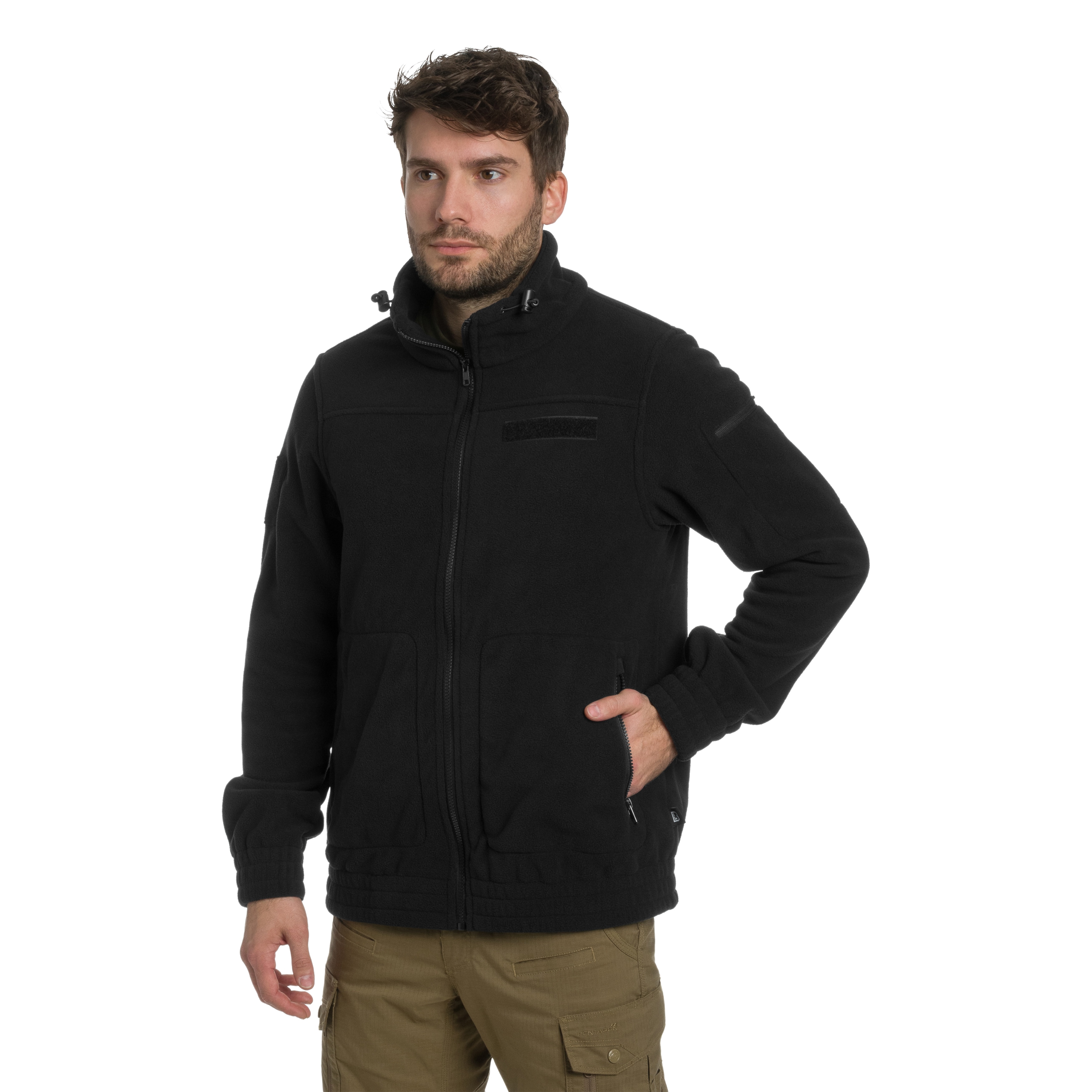 Polar Brandit Fleecejacket Combat - Black