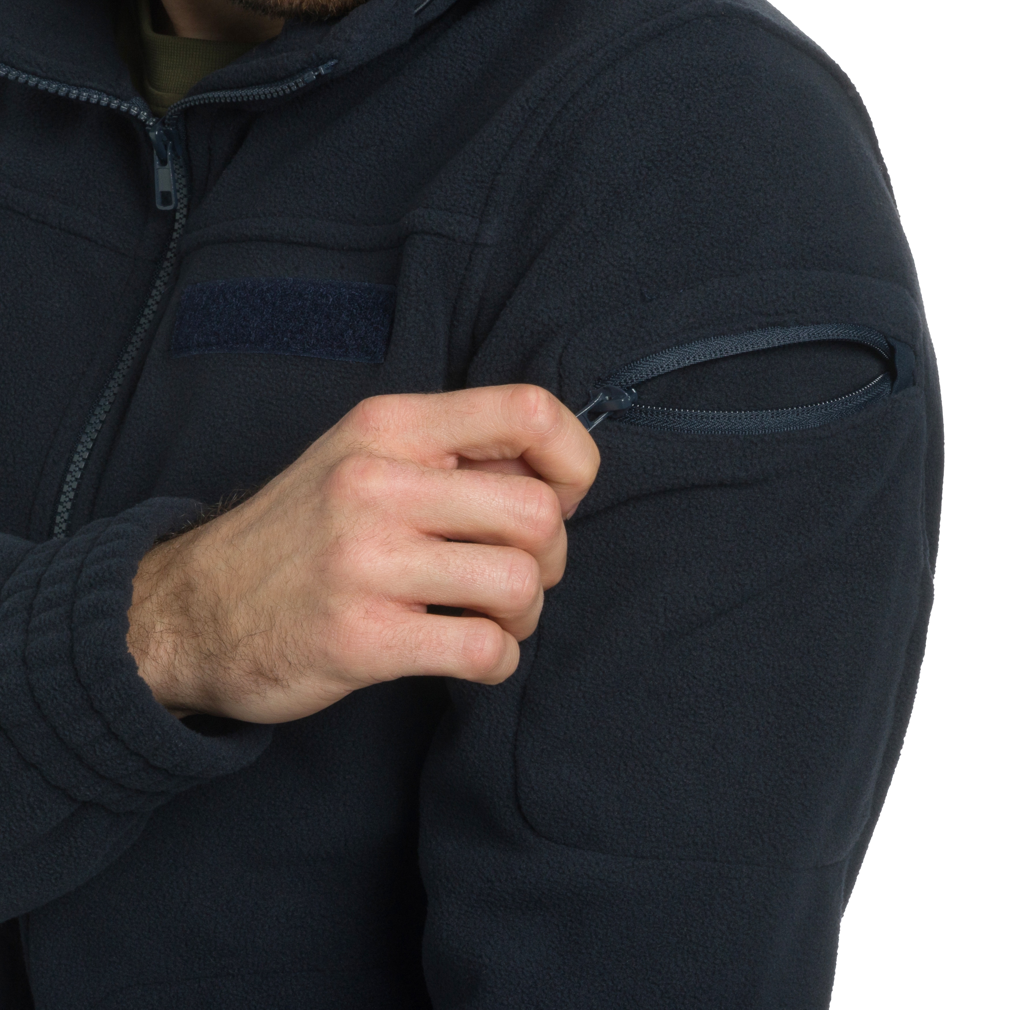 Polar Brandit Fleecejacket Combat - Navy