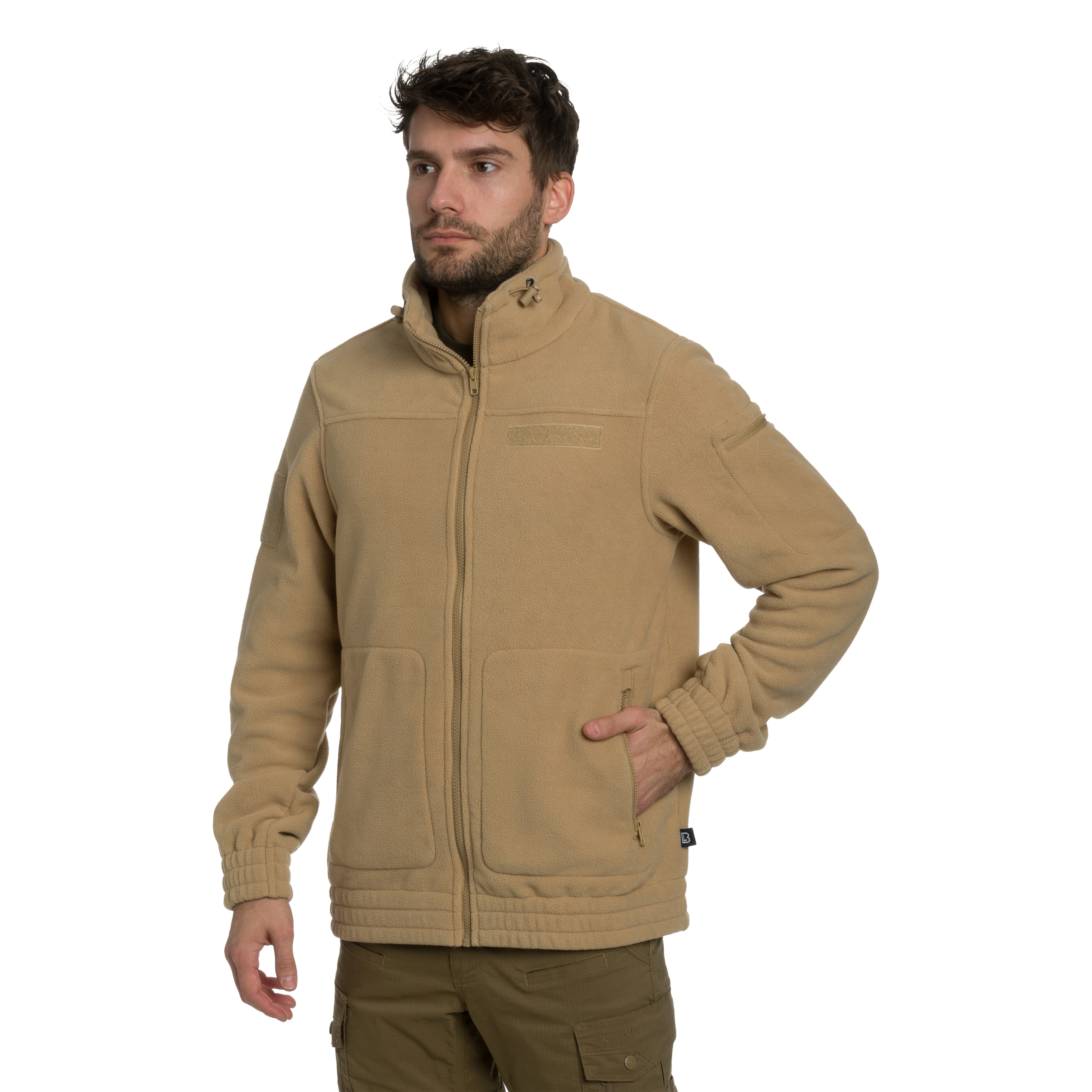 Polar Brandit Fleecejacket Combat - Coyote