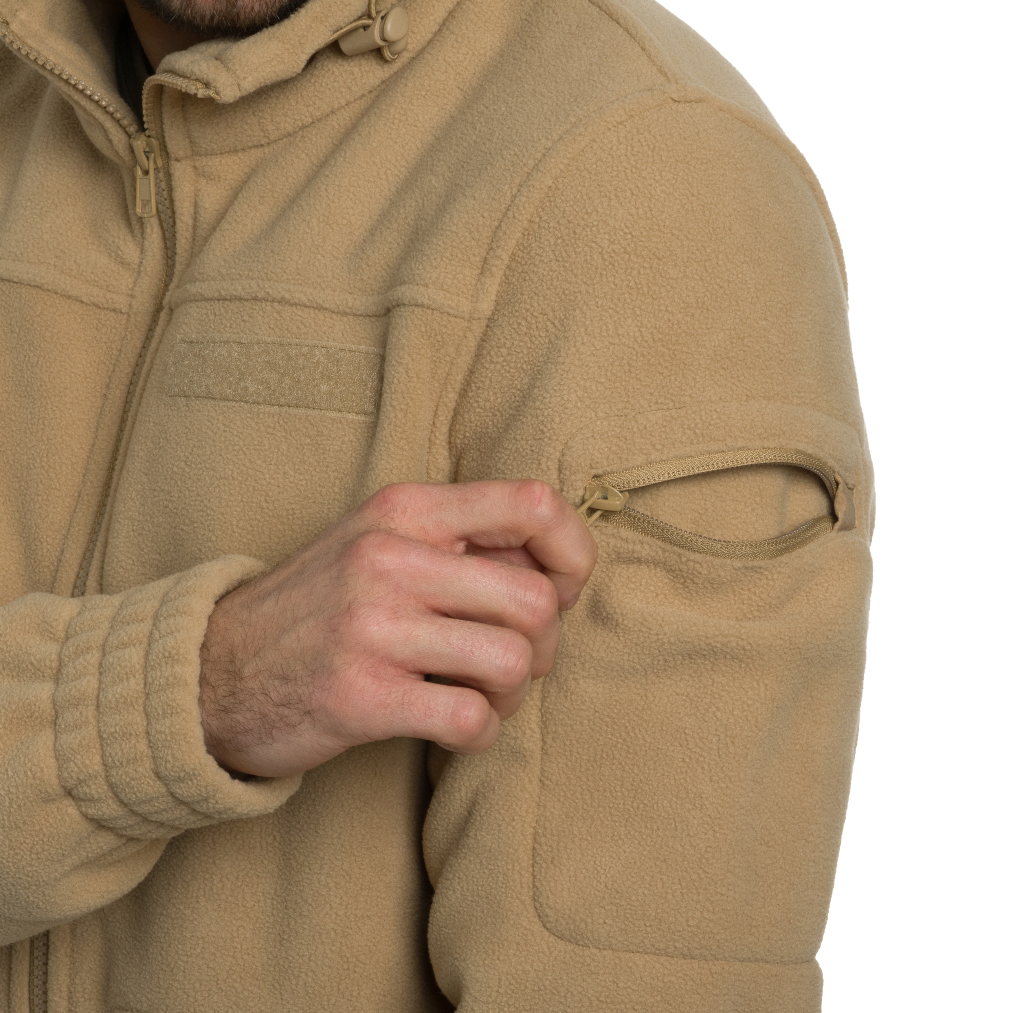 Polar Brandit Fleecejacket Combat - Coyote