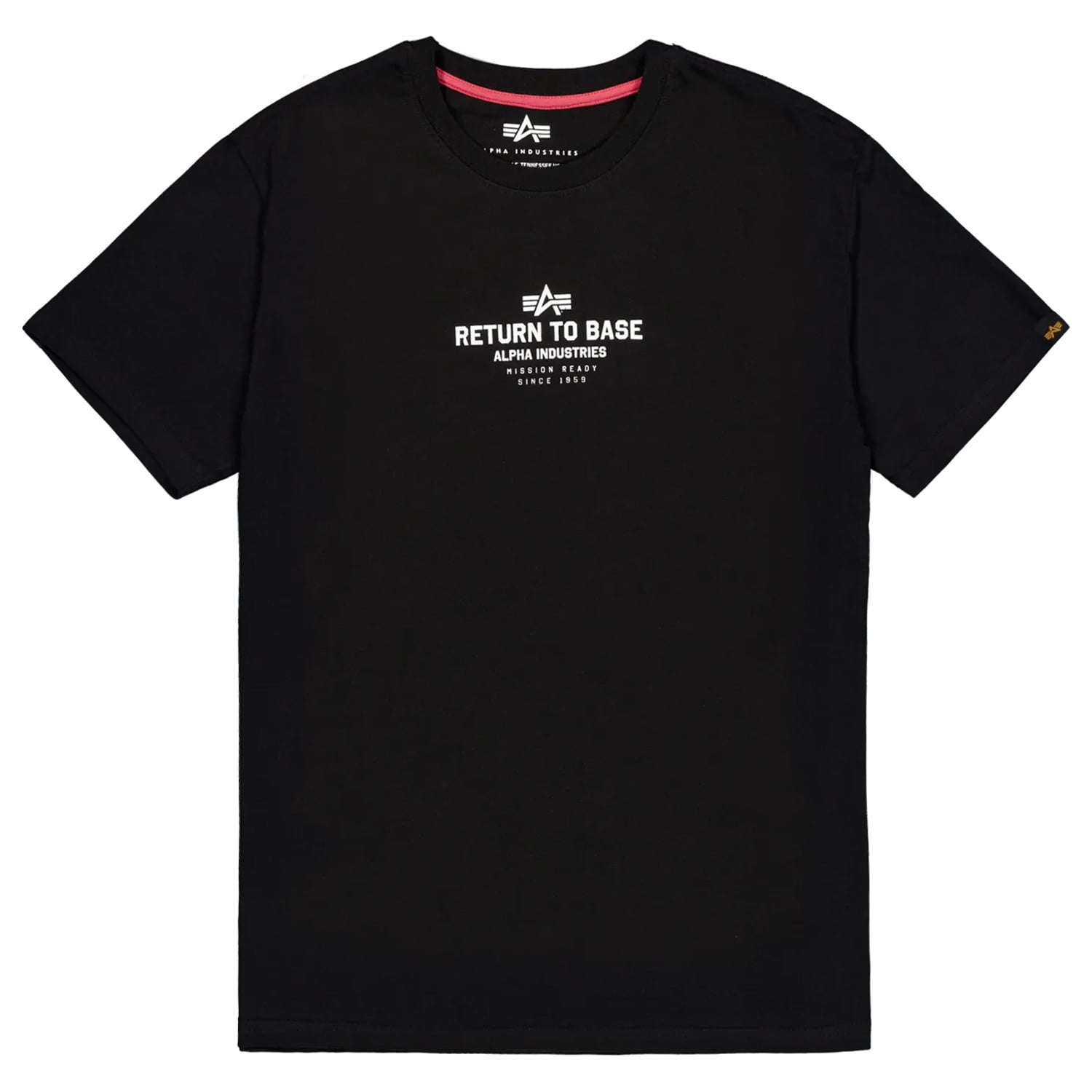 Koszulka T-shirt Alpha Industries Return to Base - Black