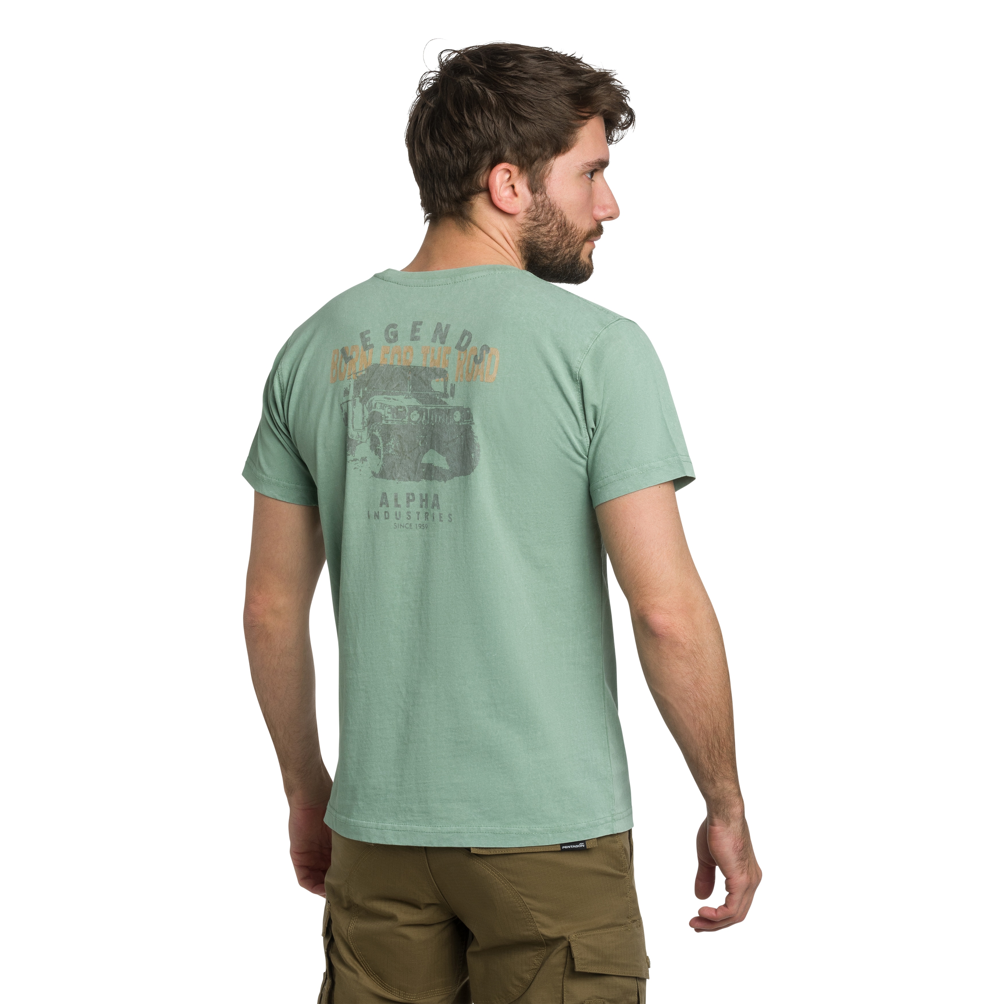 Koszulka T-Shirt Alpha Industries Legend - Frost Green