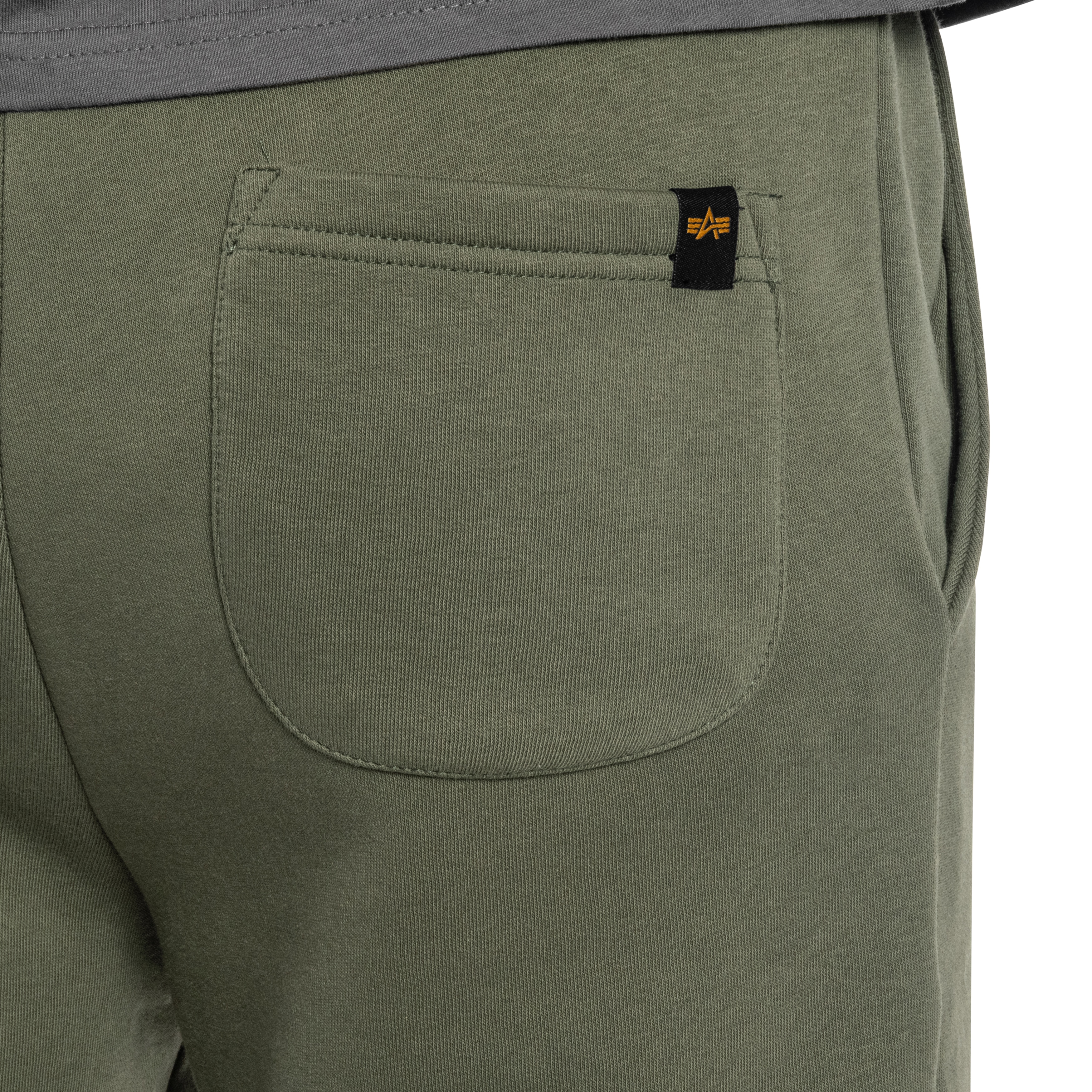 Szorty Alpha Industries Basic Small Logo II Short - Dark Olive