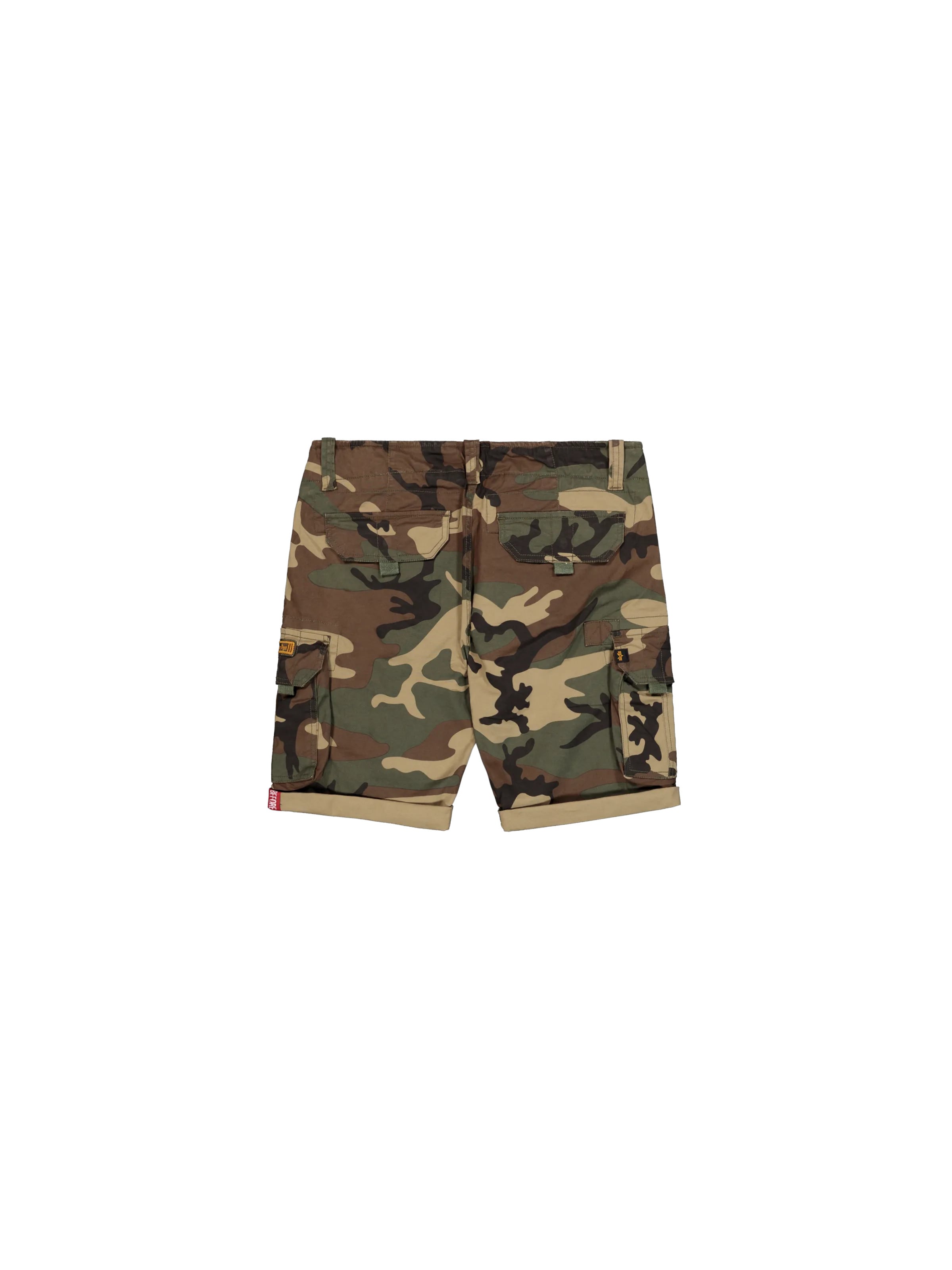 Szorty Alpha Industries Crew Short - Woodland Camo 65