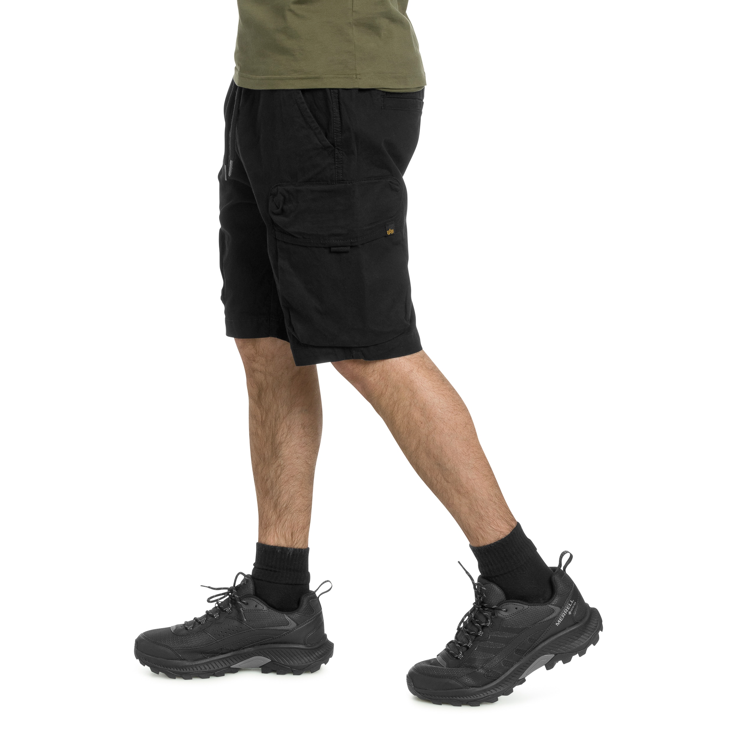 Szorty Alpha Industries Division - Black