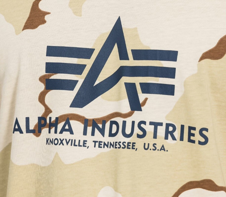 Koszulka T-shirt Alpha Industries Basic - Desert Camo 91