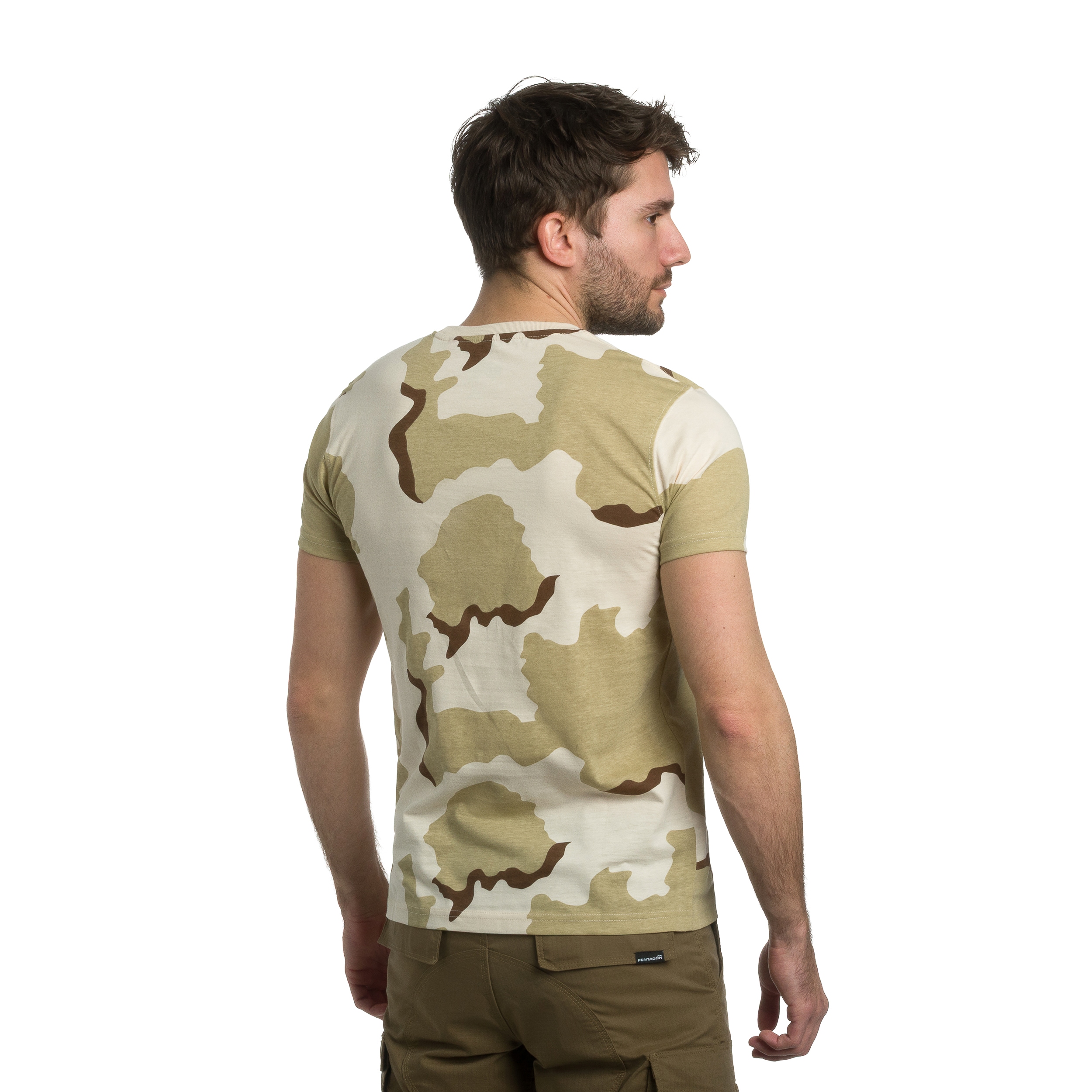 Koszulka T-shirt Alpha Industries Basic - Desert Camo 91