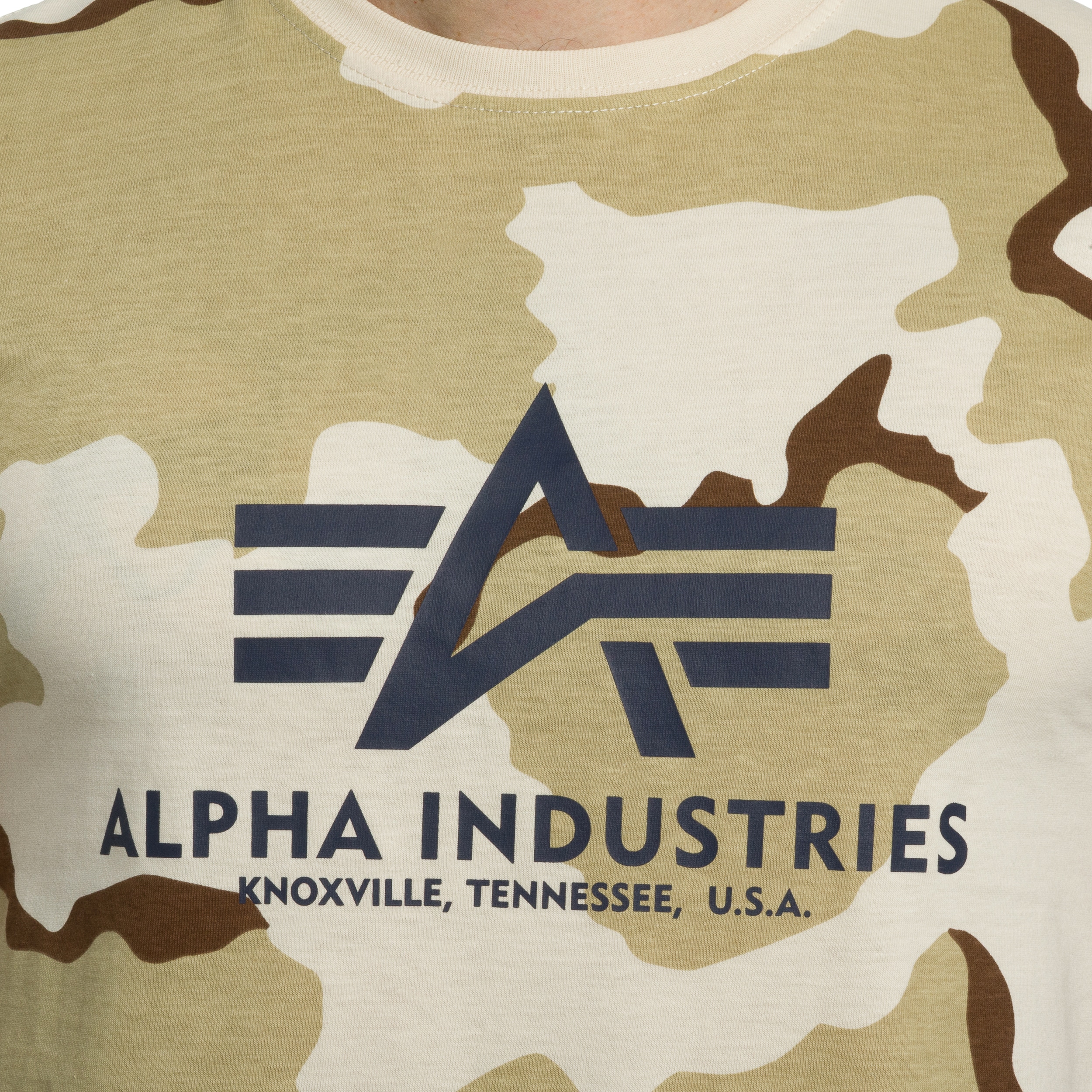 Koszulka T-shirt Alpha Industries Basic - Desert Camo 91