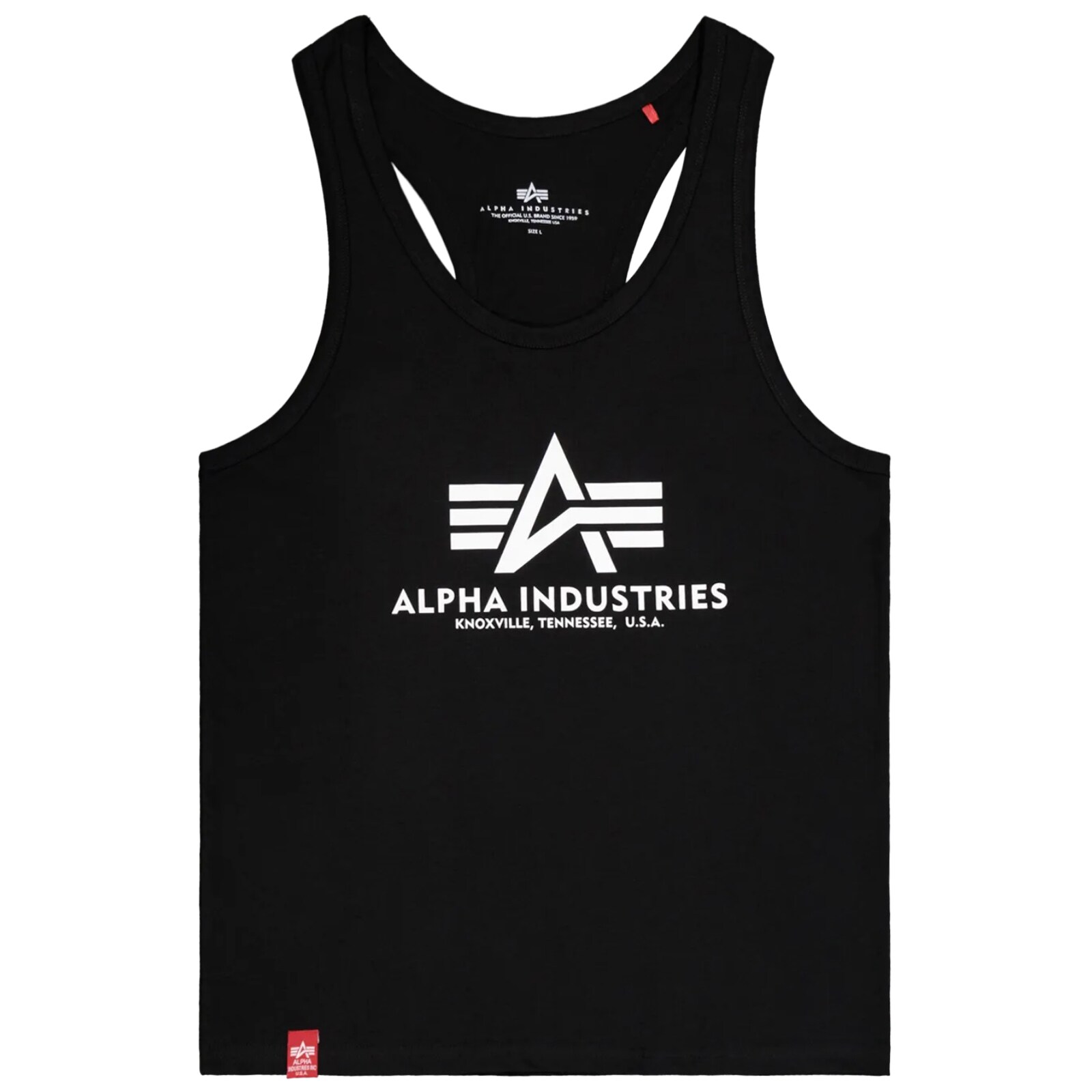 Koszulka Tank Top Alpha Industries Basic BB Big Logo - Black