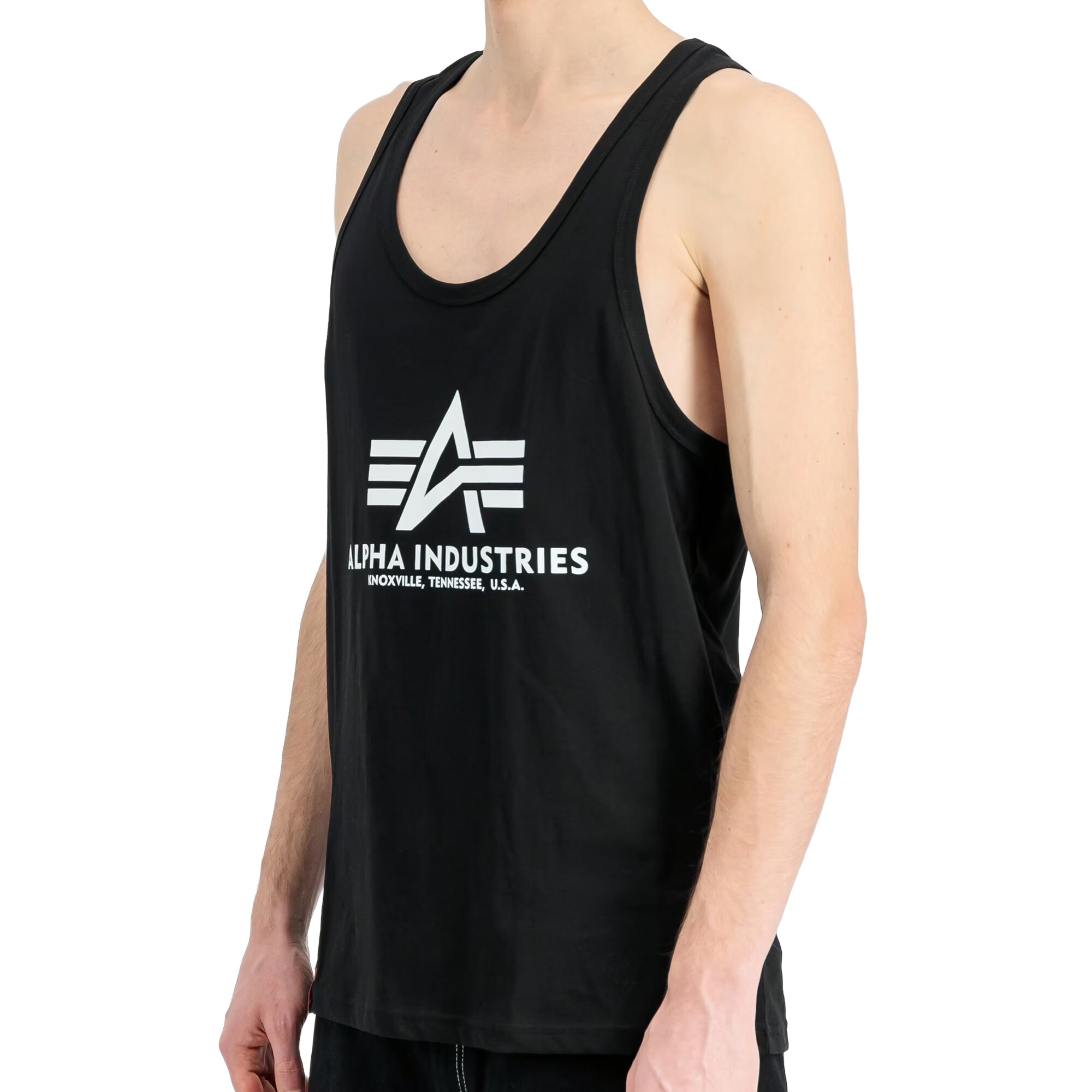 Koszulka Tank Top Alpha Industries Basic BB Big Logo - Black