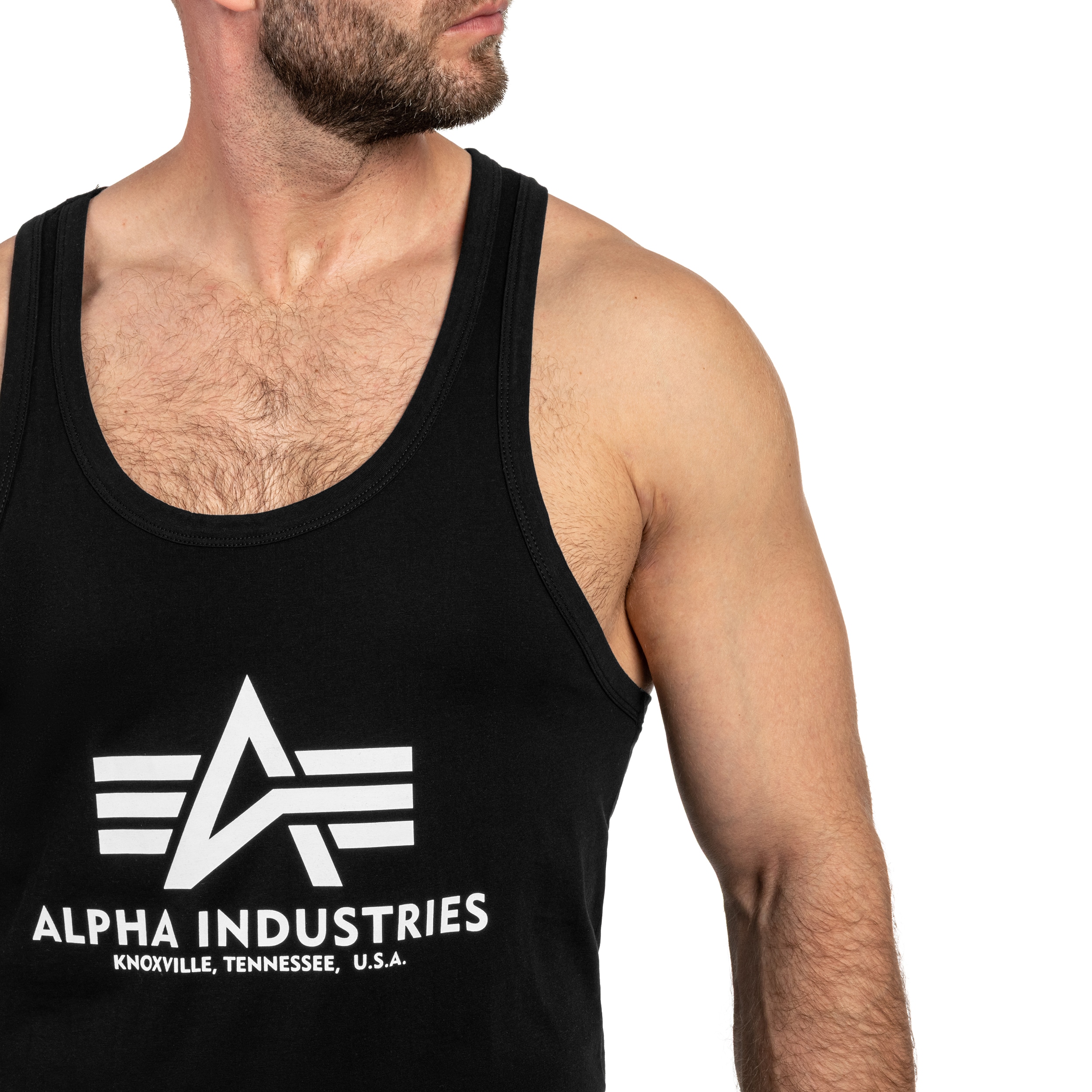Майка Tank Top Alpha Industries Basic BB Big Logo - Black