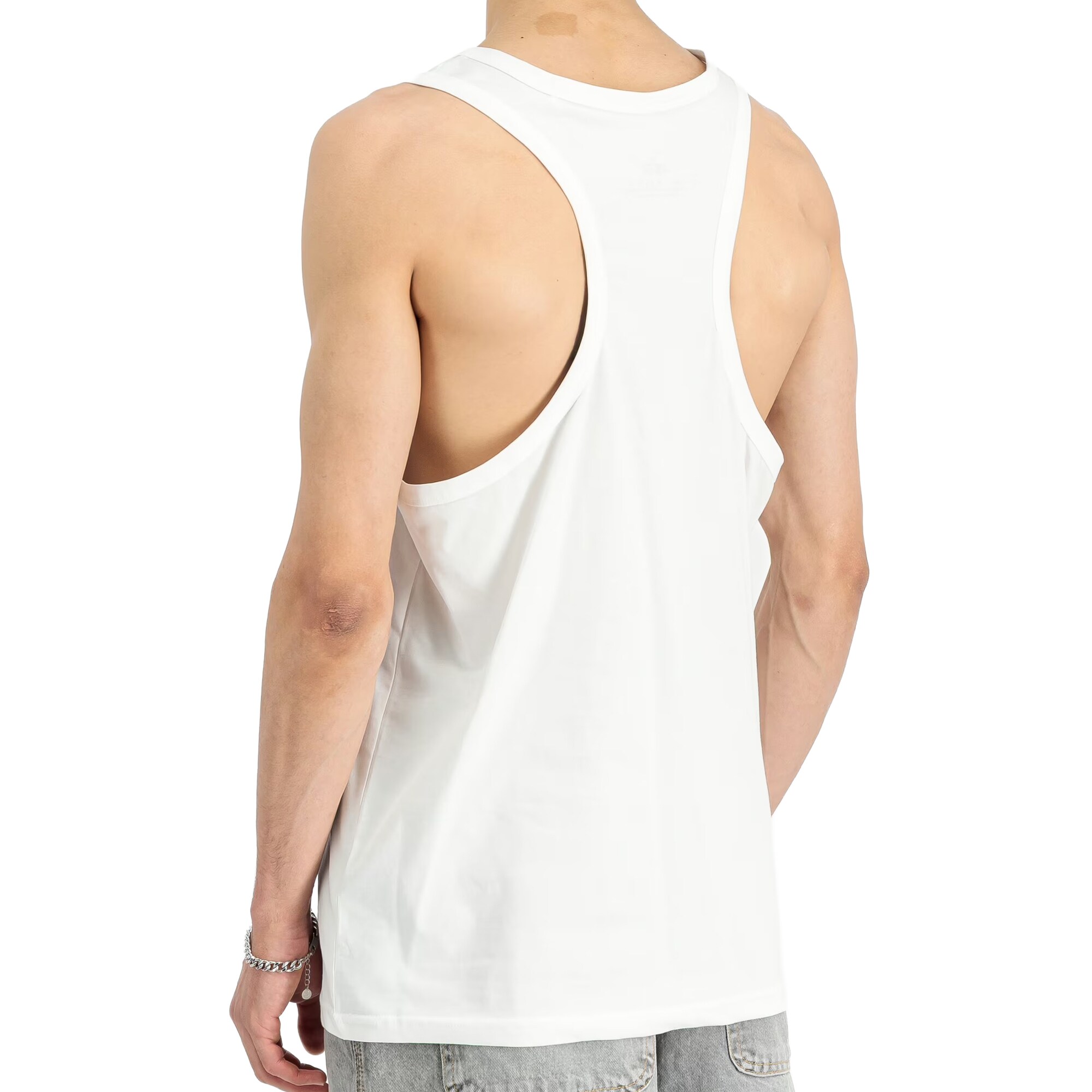 Koszulka Tank Top Alpha Industries Basic BB Big Logo - White