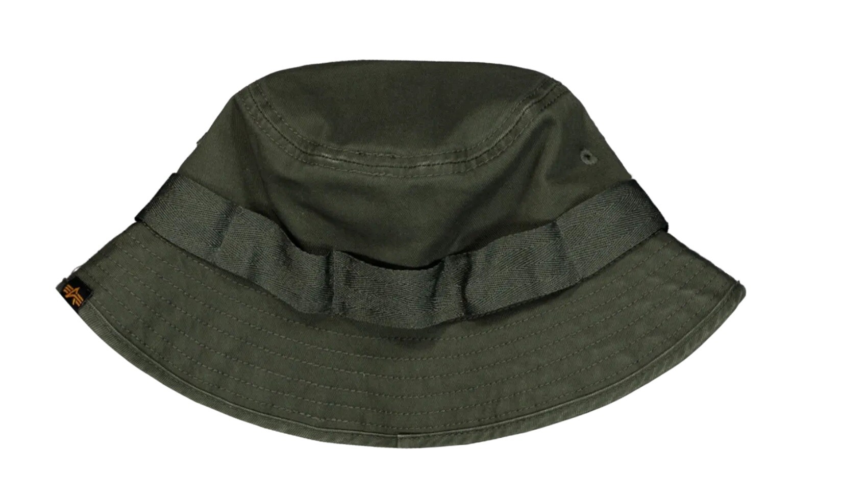 Kapelusz Alpha Industries Washed Out Bucket Hat - Dark Olive