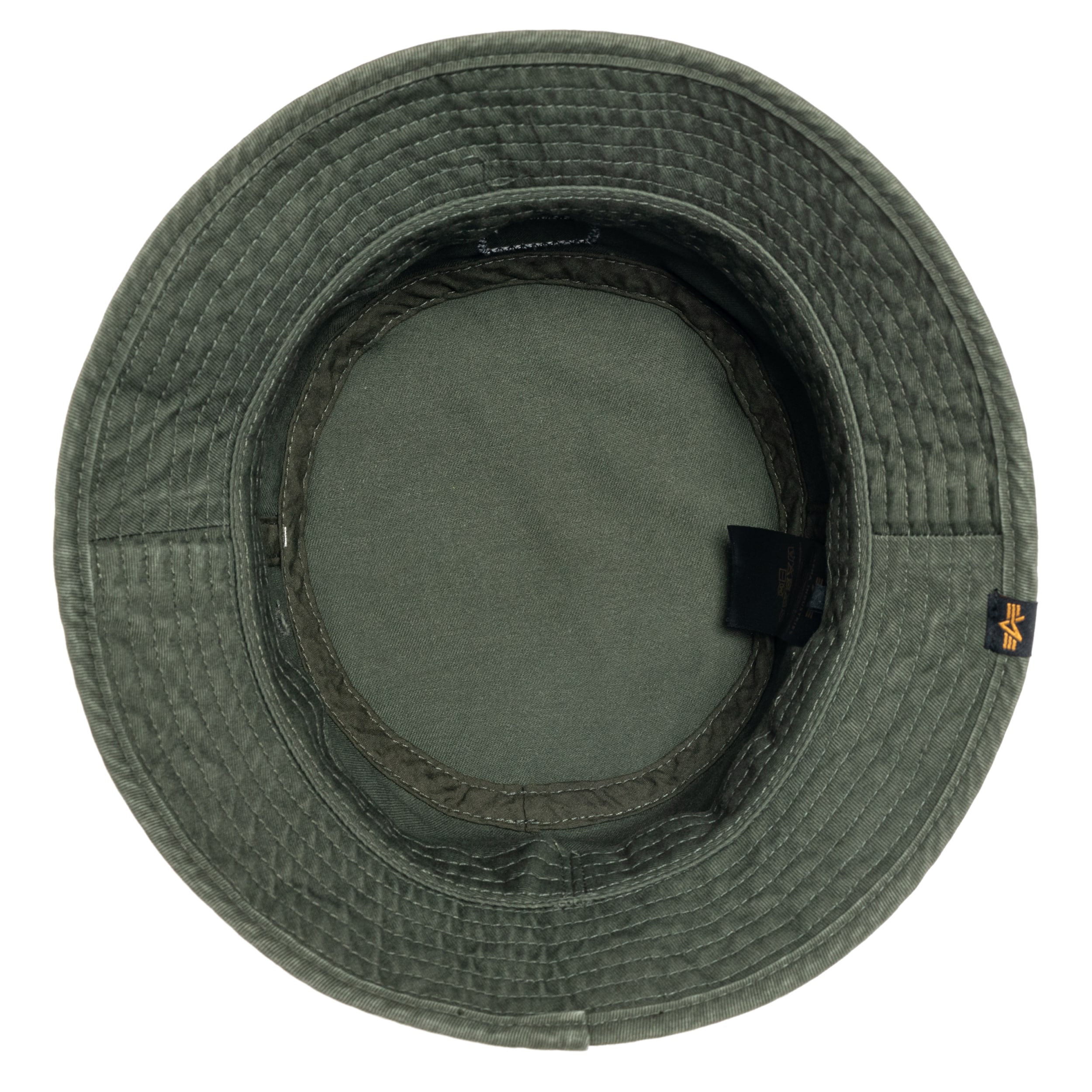 Kapelusz Alpha Industries Washed Out Bucket Hat - Dark Olive
