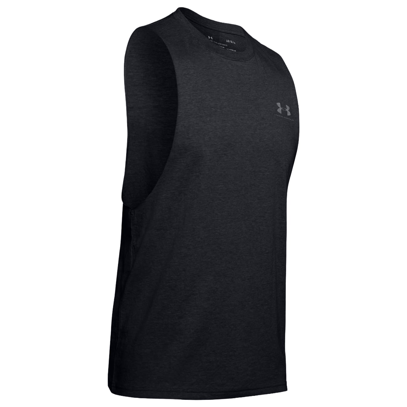 Koszulka Tank Top Under Armour Left Chest Cut-Off - Black