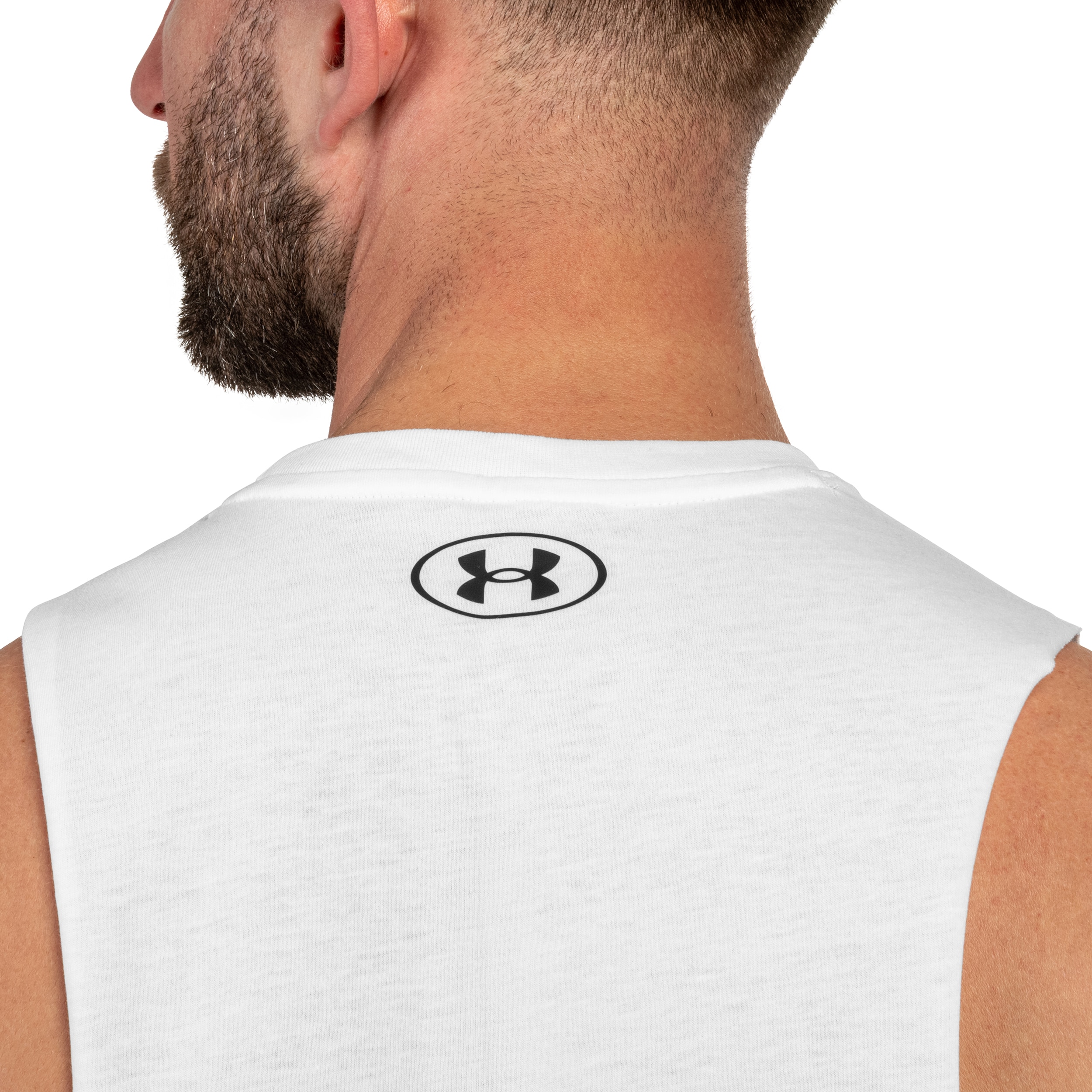 Koszulka Tank Top Under Armour Left Chest Cut-Off - White