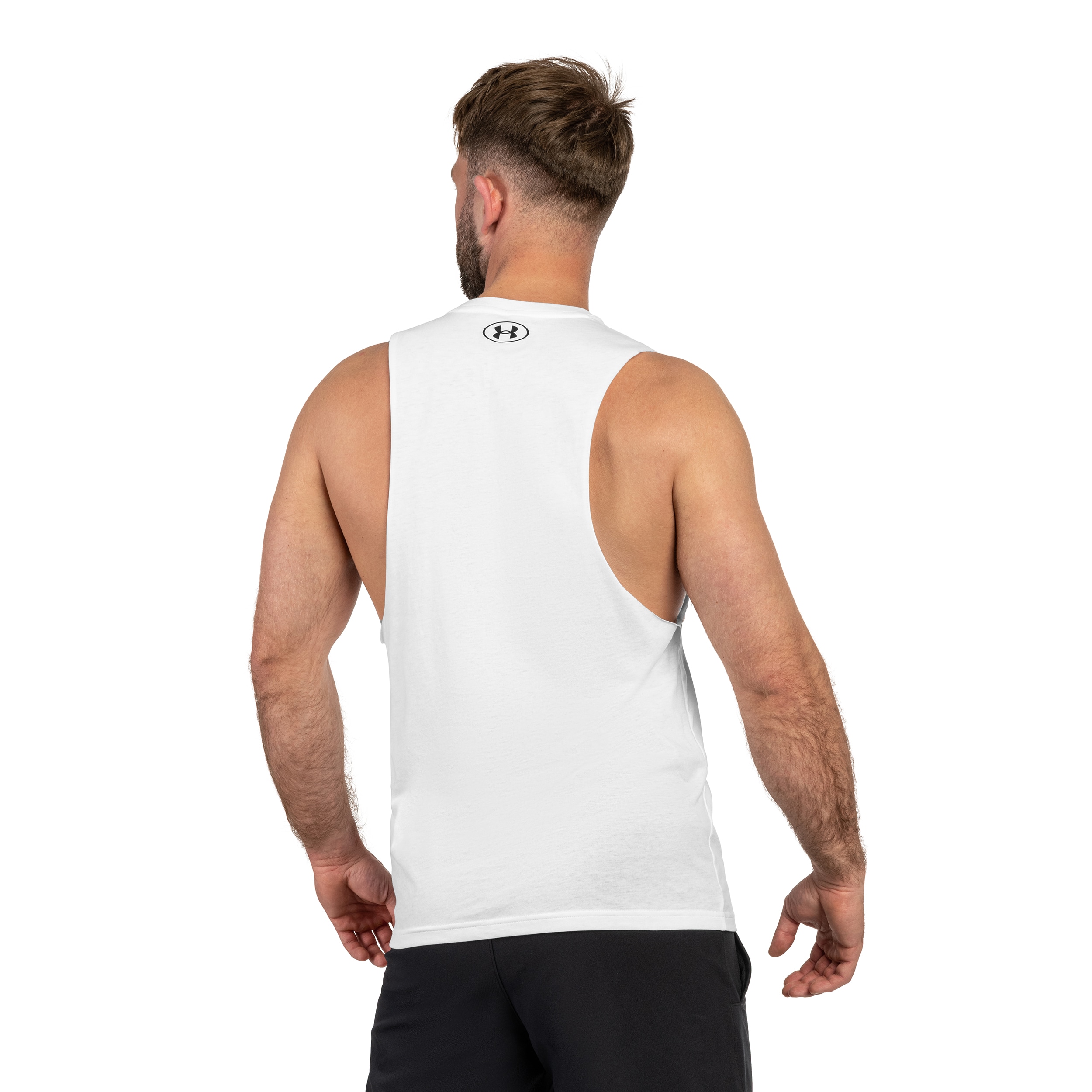 Koszulka Tank Top Under Armour Left Chest Cut-Off - White