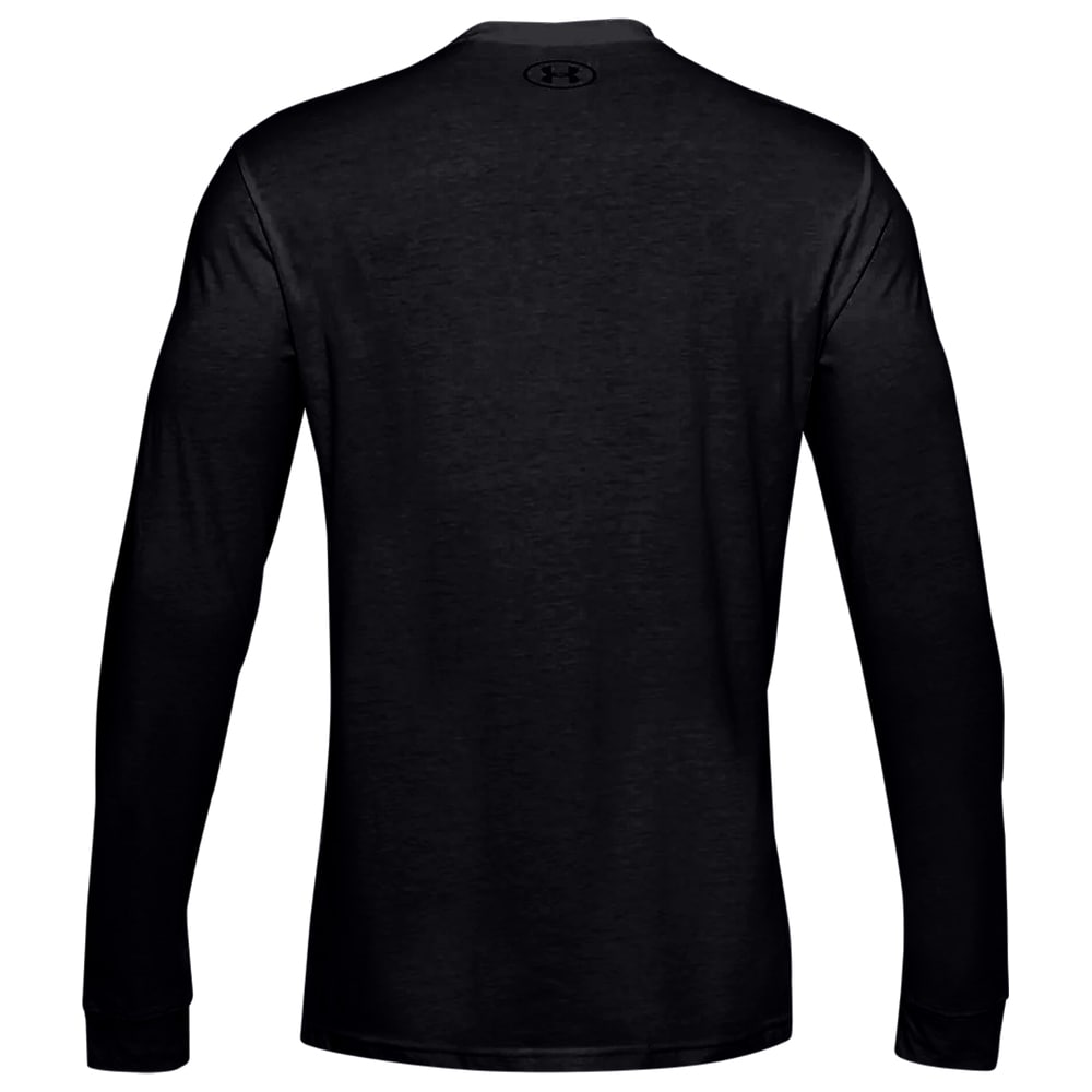 Koszulka termoaktywna Under Armour Left Chest Long Sleeve - Black/Pitch Gray