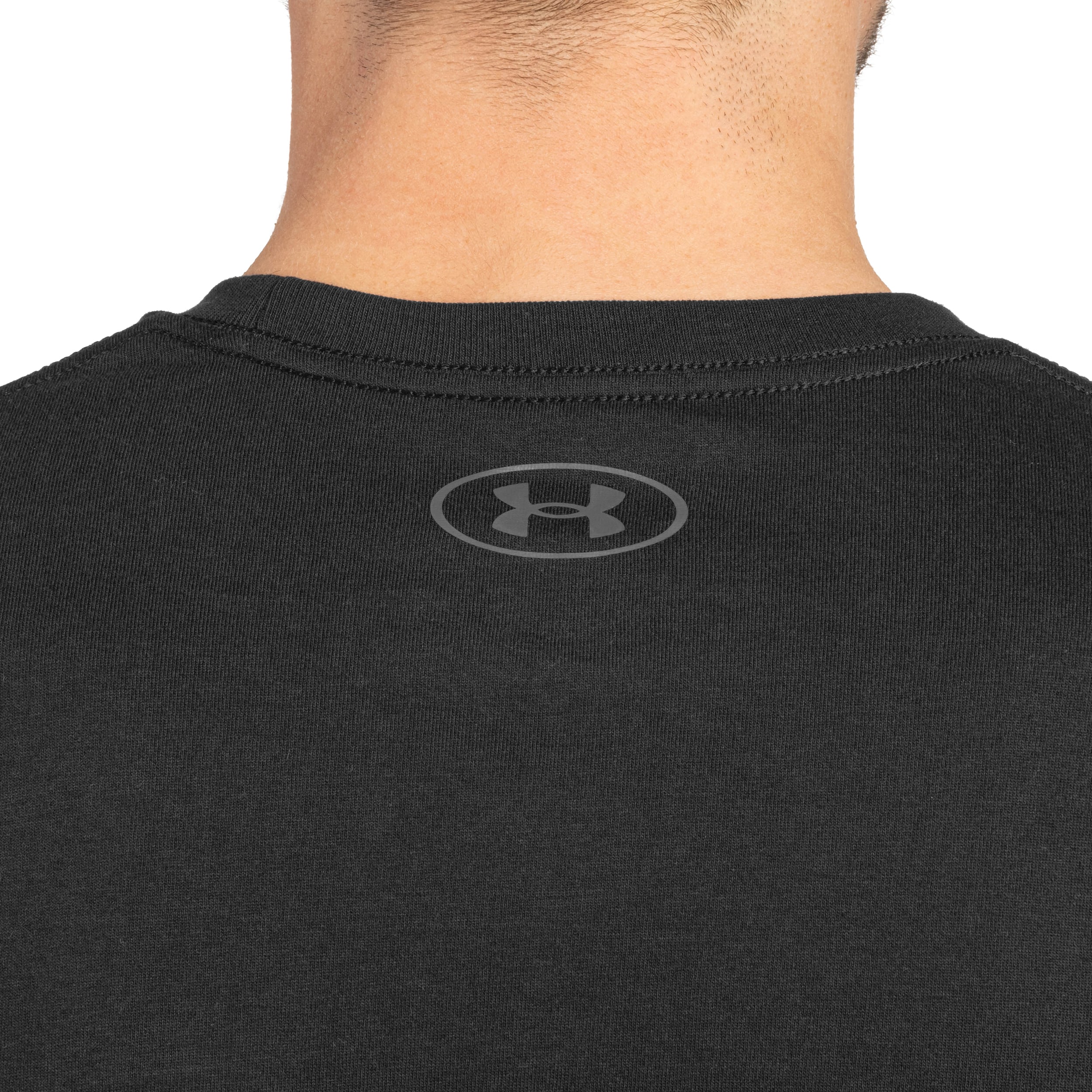 Koszulka termoaktywna Under Armour Left Chest Long Sleeve - Black/Pitch Gray