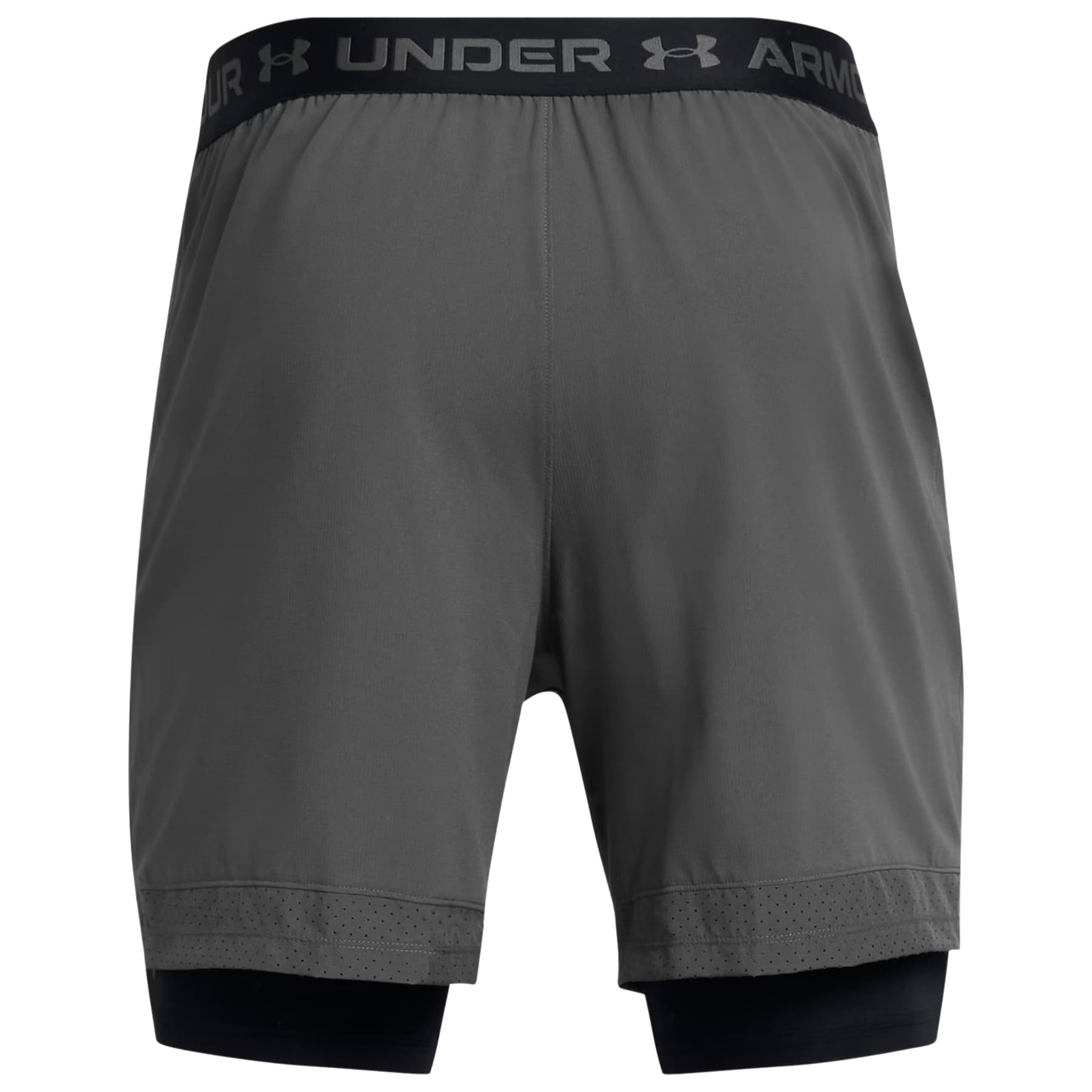 Szorty Under Armour 2-in-1 Vanish Woven - Castle Rock/Black