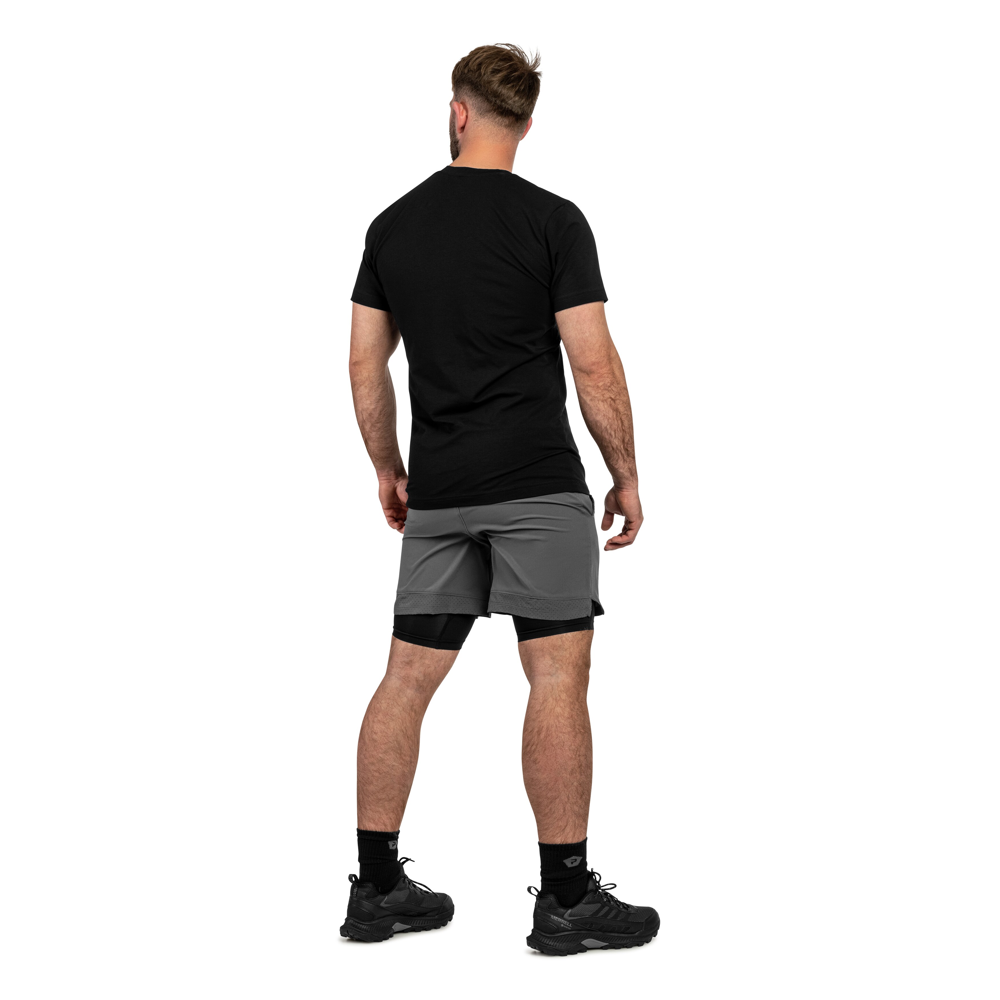 Szorty Under Armour 2-in-1 Vanish Woven - Castle Rock/Black