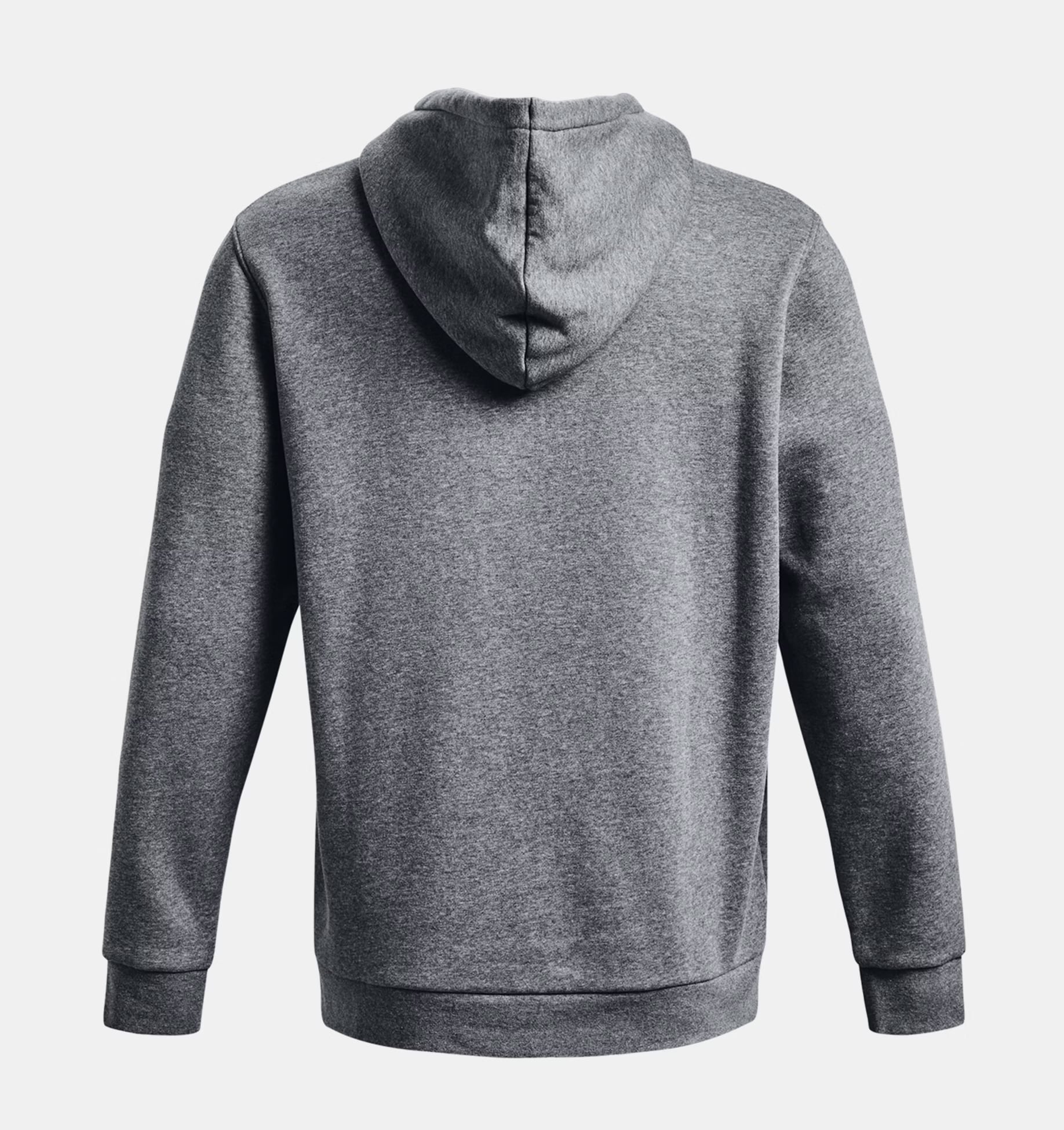 Bluza Under Armour Icon Fleece Hoodie - Pitch Gray Medium Heather/White