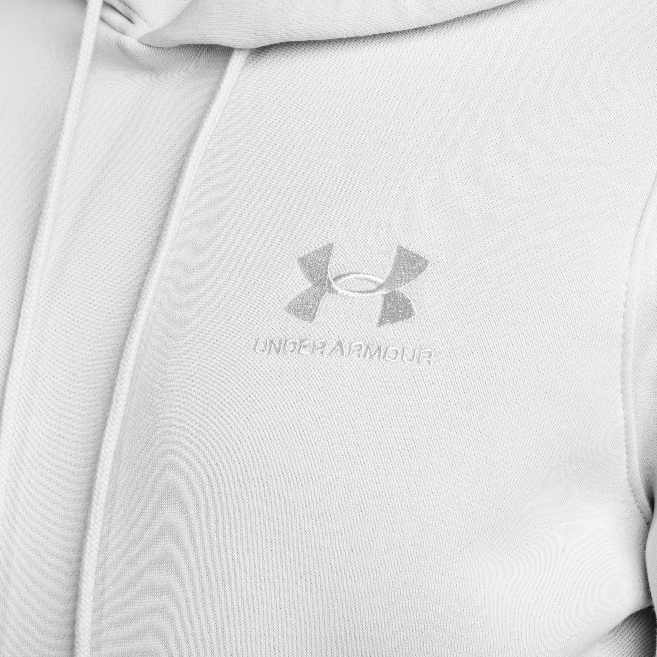 Bluza Under Armour Icon Fleece Hoodie - White