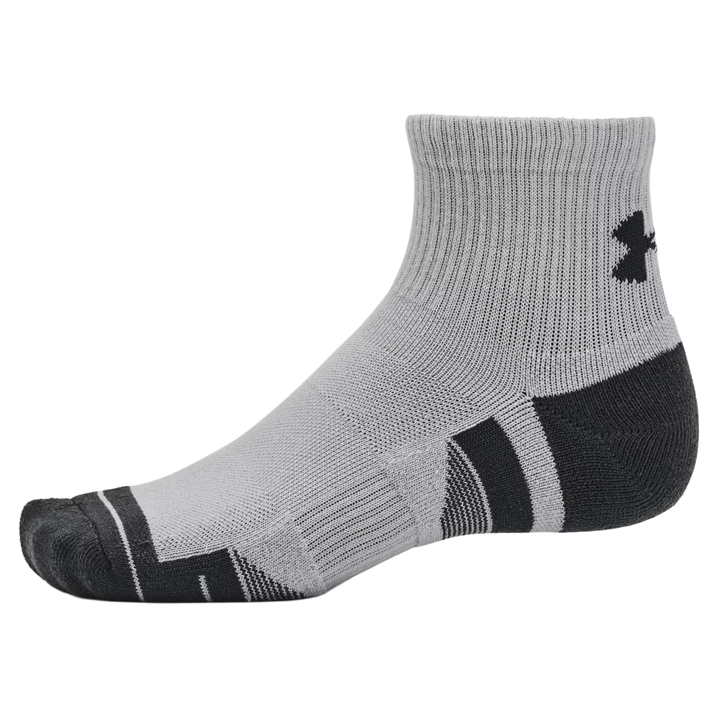 Skarpety Under Armour Performance Tech Mid Cut Mod Gray/White/Jet Gray - 3 pary