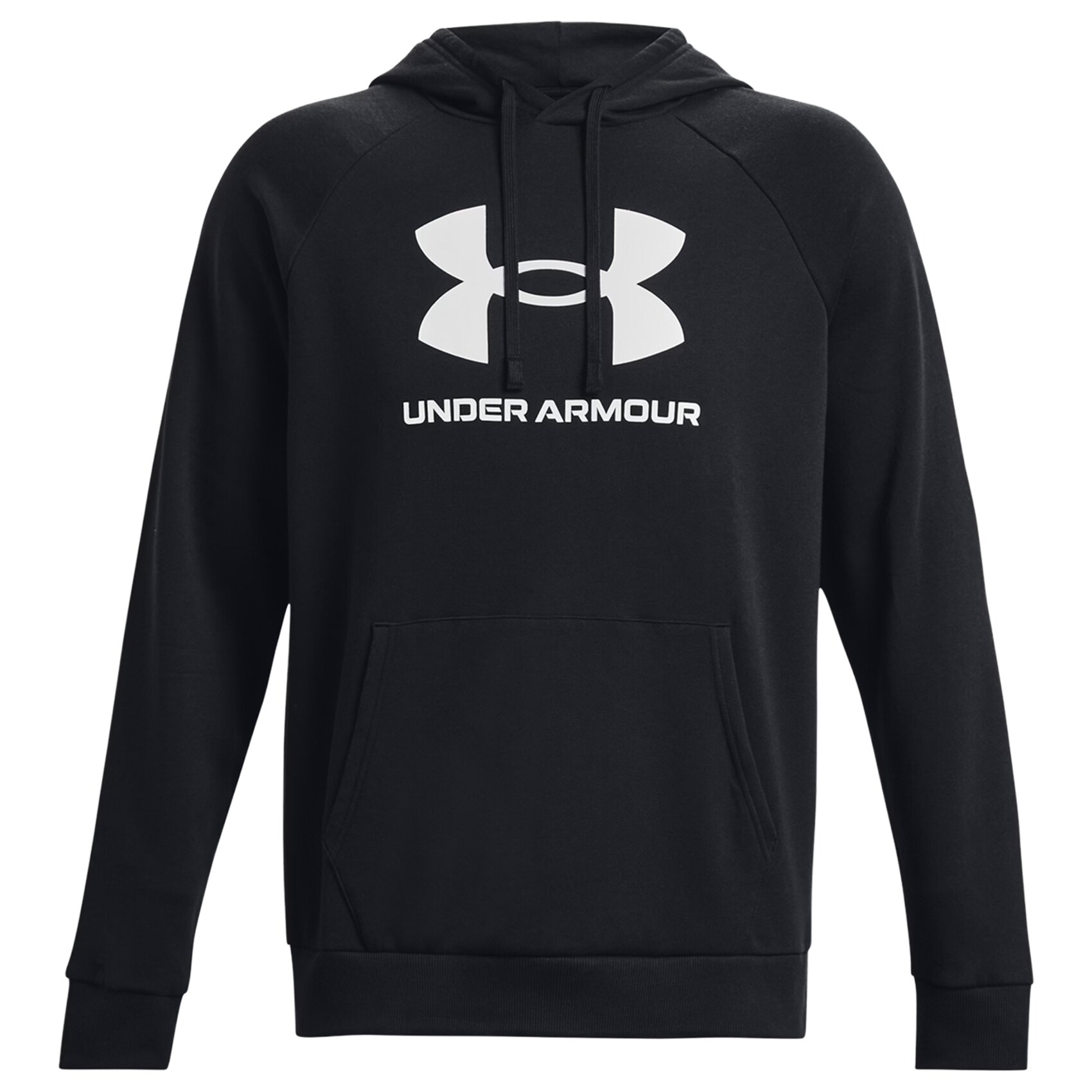 Bluza Under Armour Rival Fleece Logo - Black/White