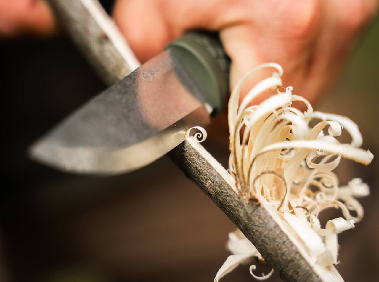 Ніж Boker Solingen Bronco Mini CPM3V Scandi - Green