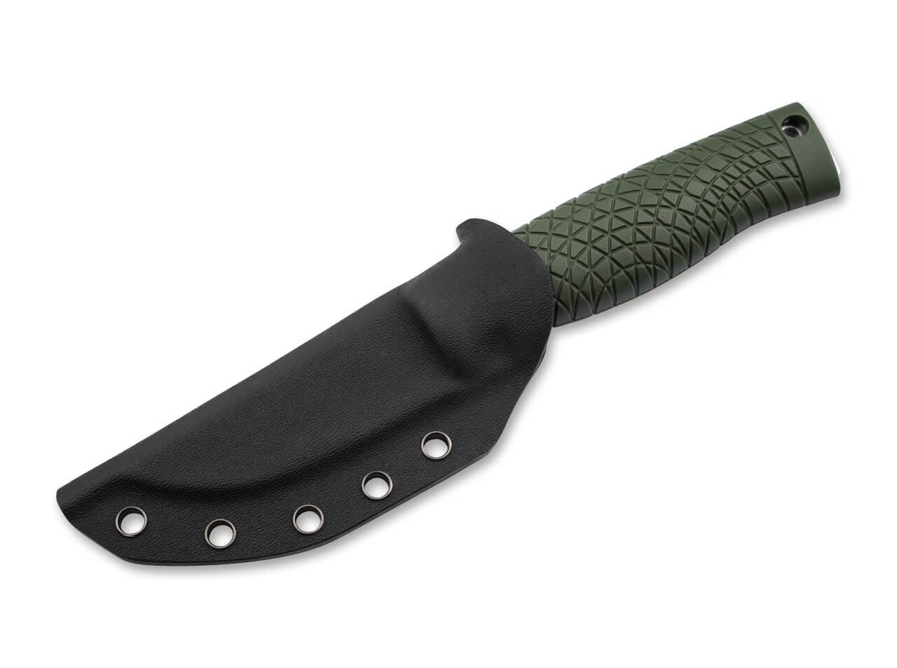 Ніж Boker Solingen Bronco Mini CPM3V Scandi - Green