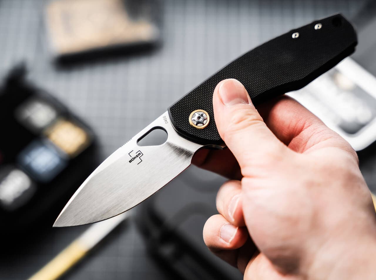 Nóż składany Boker Plus Little Friend - Black