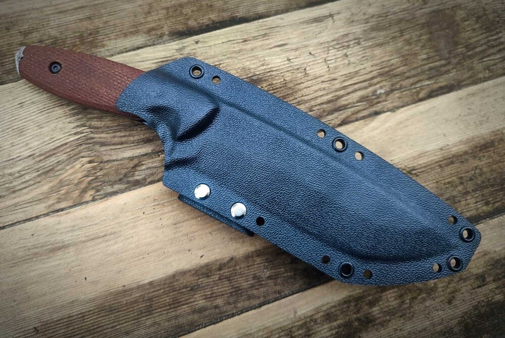 Ніж LKW Superfighter by Радослав Ленговік - Brown Micarta