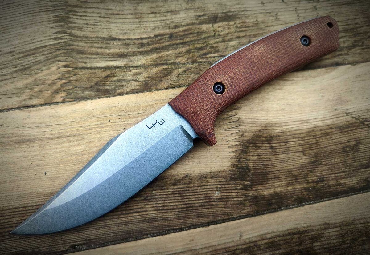 Ніж LKW City Bowie - Brown Micarta by Радослав Ленговік