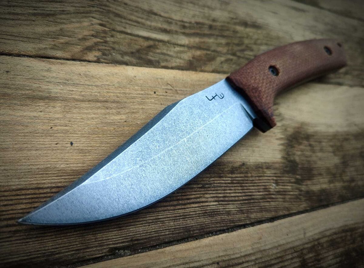 Ніж LKW City Bowie - Brown Micarta by Радослав Ленговік