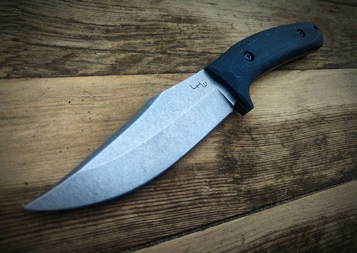 Ніж LKW City Bowie - Black G10 by Радослав Ленговік